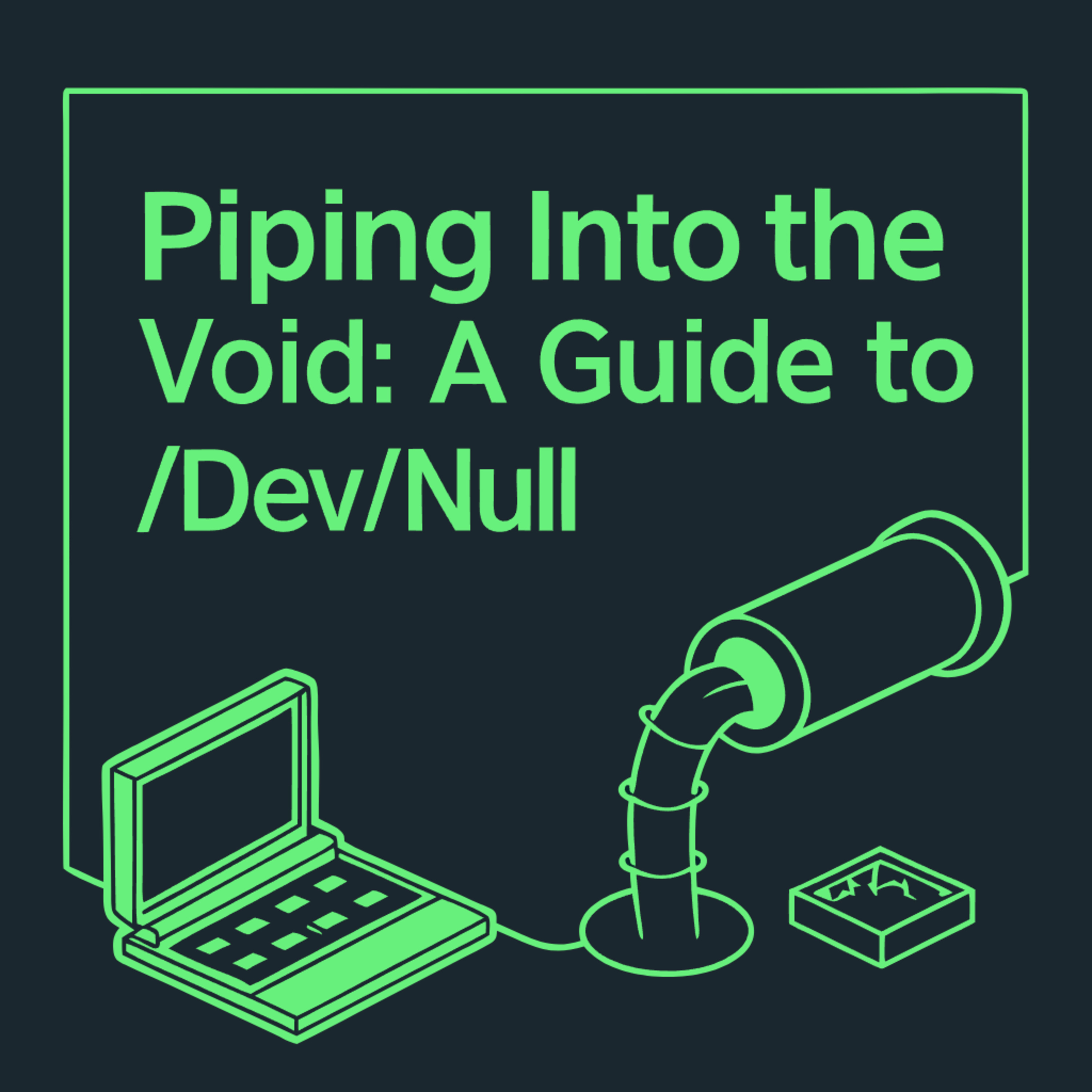Screaming into the Void: A Guide to /dev/null episode artwork