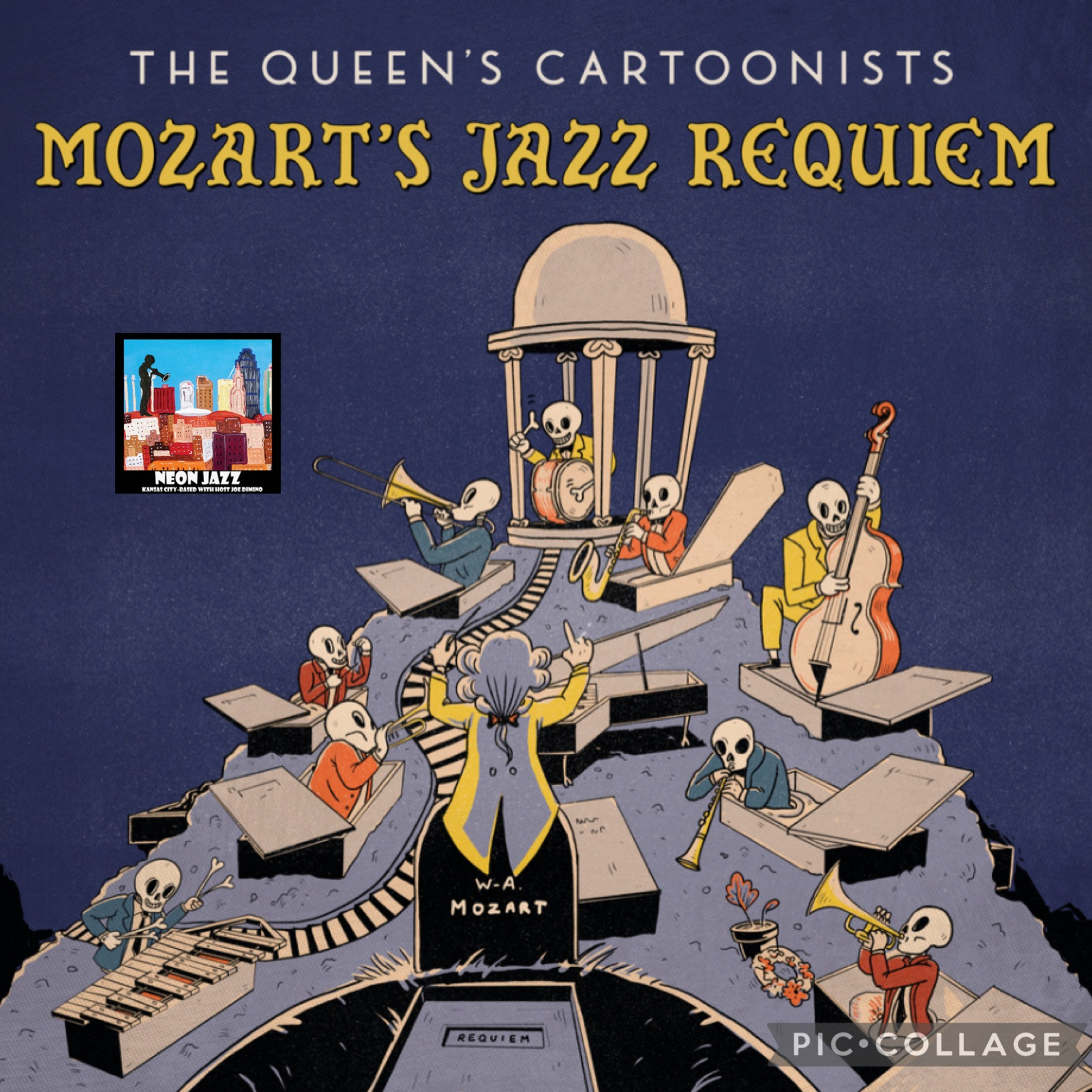 Jazz Pianist & Musical Director Joel Pierson of the Group Queen’s Cartoonists