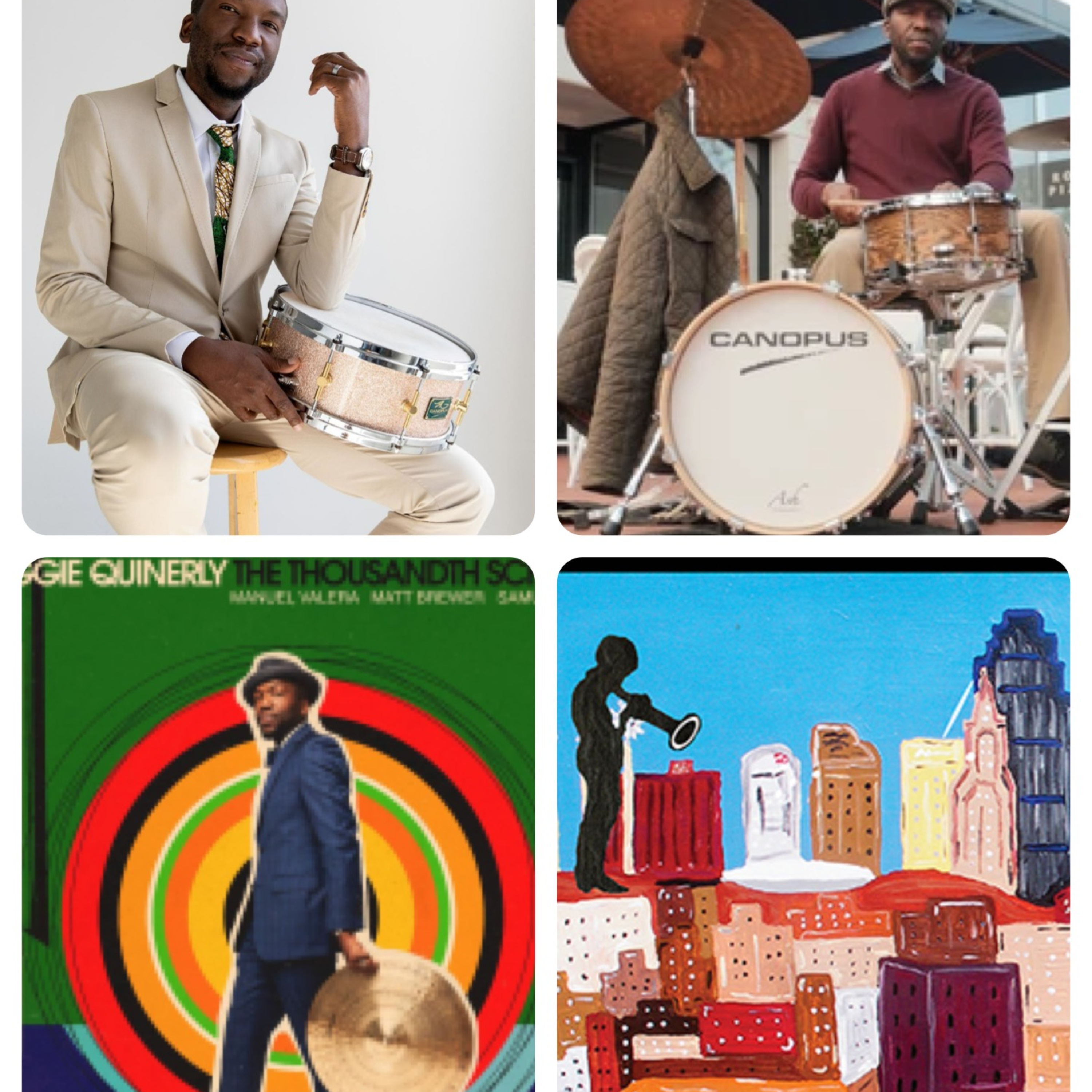 Jazz Drummer Reggie Quinerly on the 2024 Album The Thousandth Scholar
