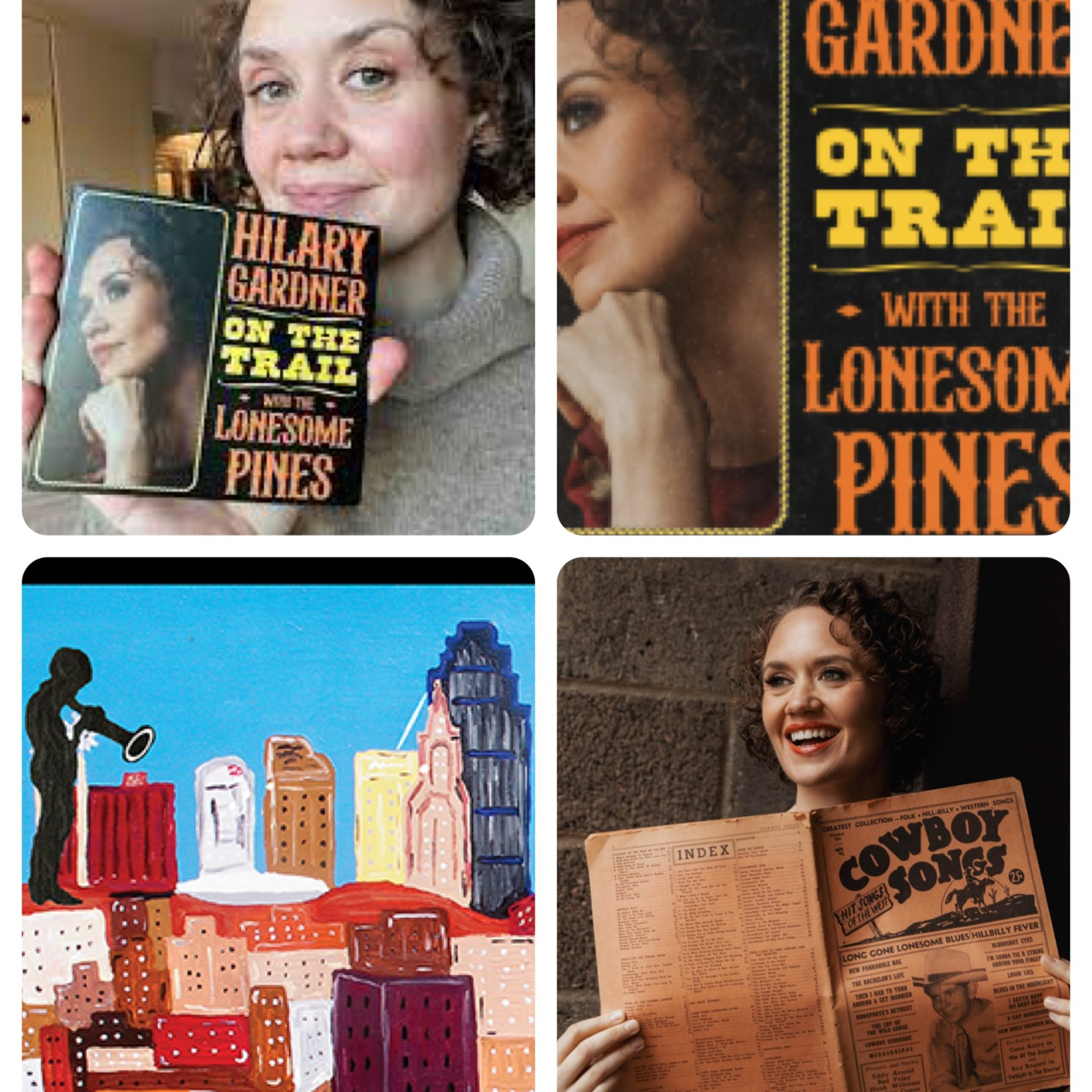 NYC-based Jazz Singer Hilary Gardner on the 2024 CD Lonesome Pines with On the Trail
