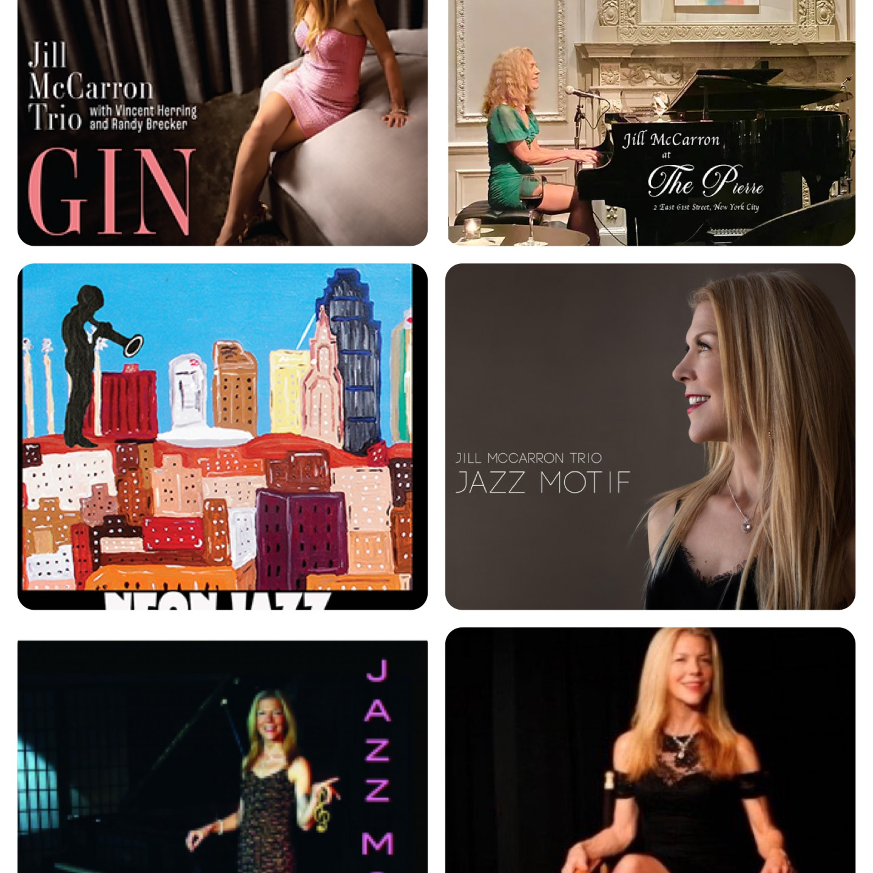 New York-based Jazz PianistJill McCarron