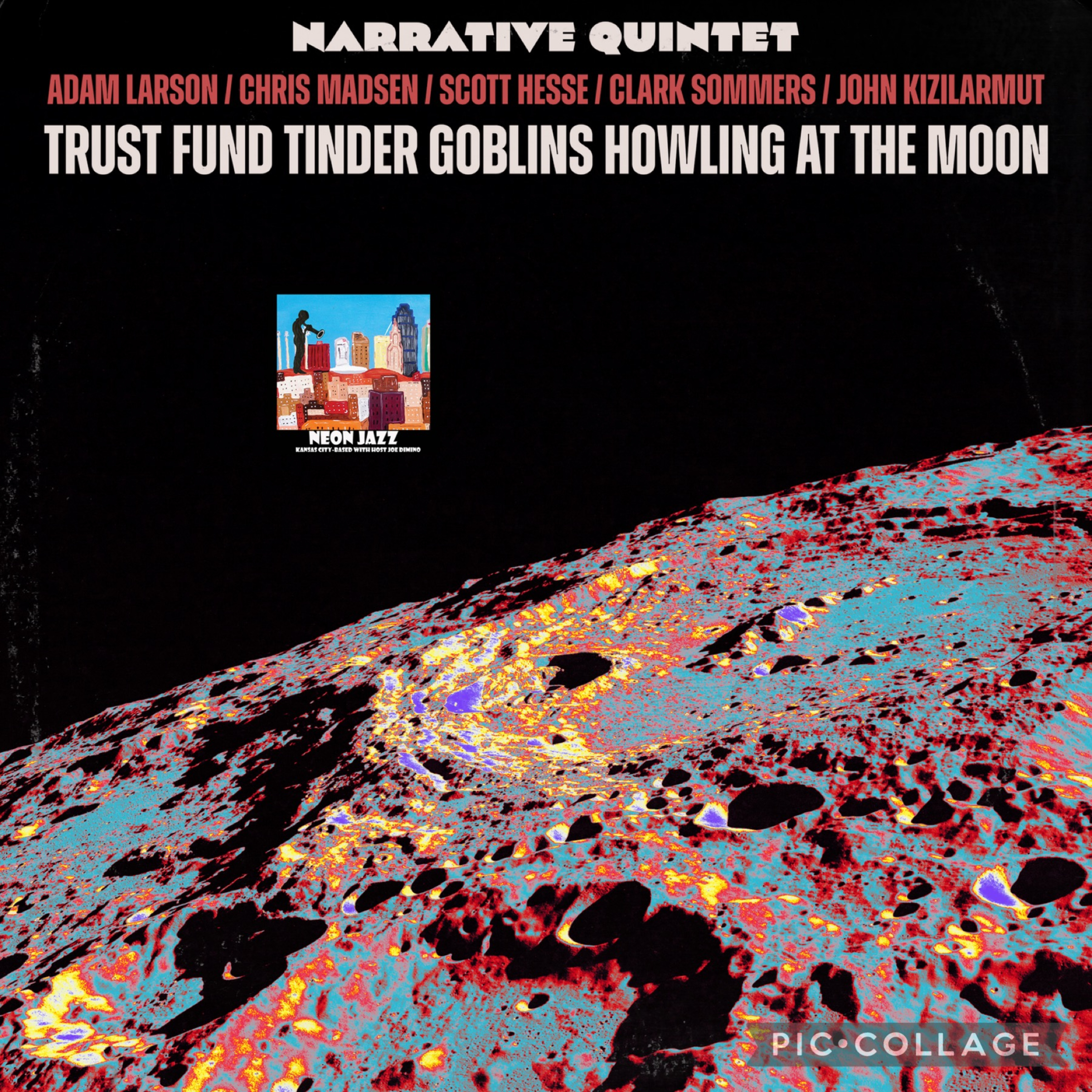 Jazz Saxophonists & Composers Adam Larson & Chris Madsen on the 2024 CD Trust Fund Tinder Goblins Howling at the Moon