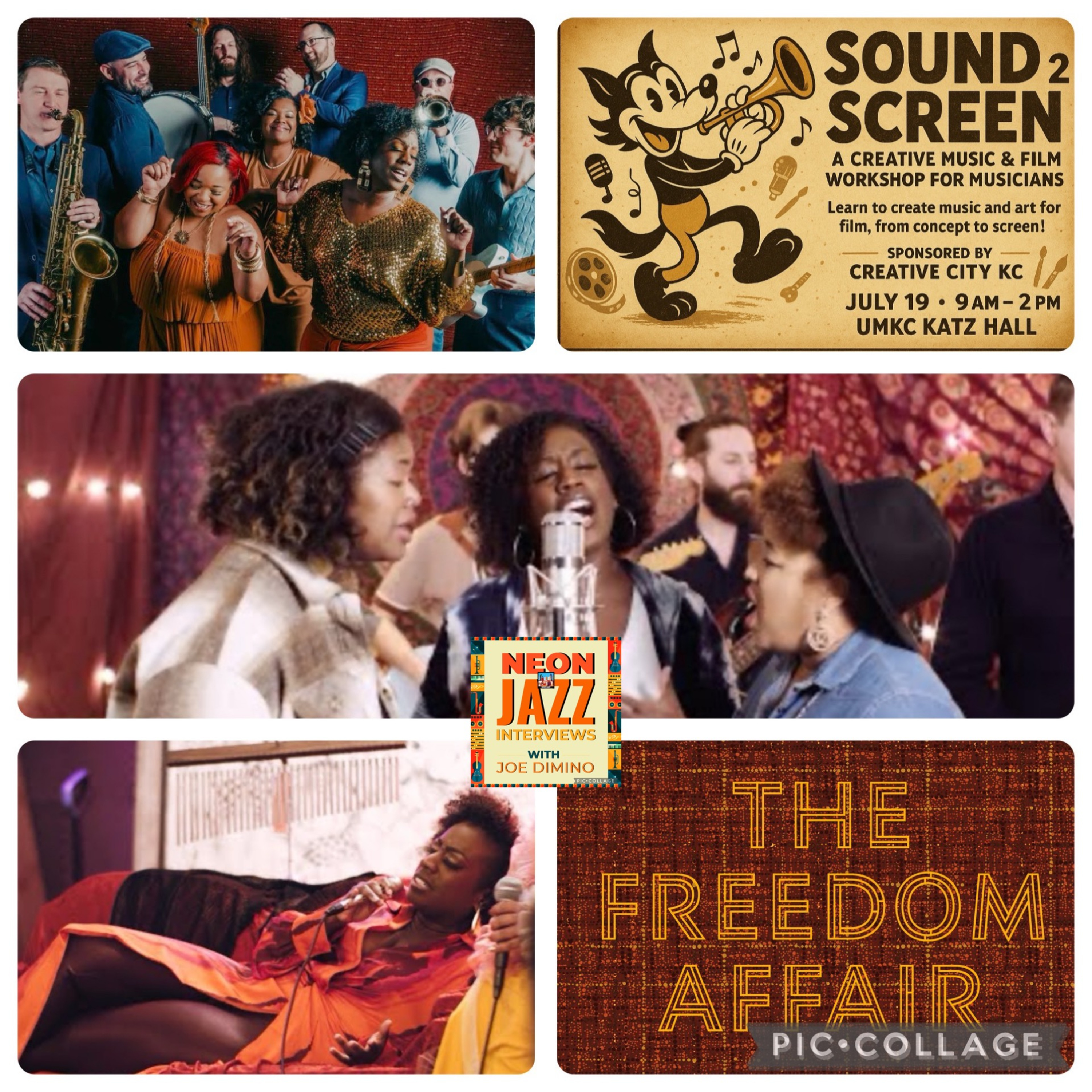 Paula Saunders on The Freedom Affair, New Music & Sound 2 Screen at UMKC on 7.19.25