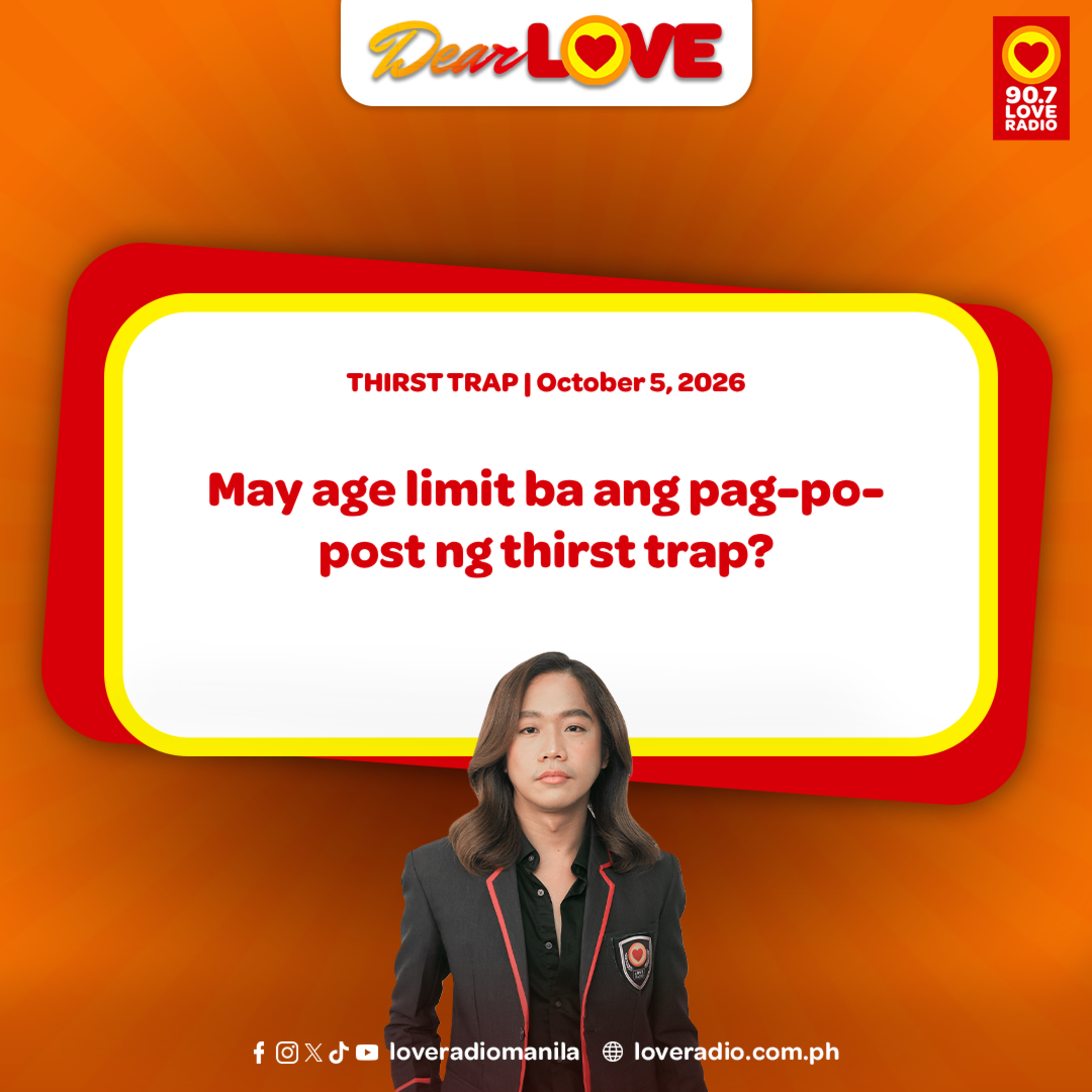 Pala-thirst trap ang mama ko - Thirst Trap | Dear LOVE