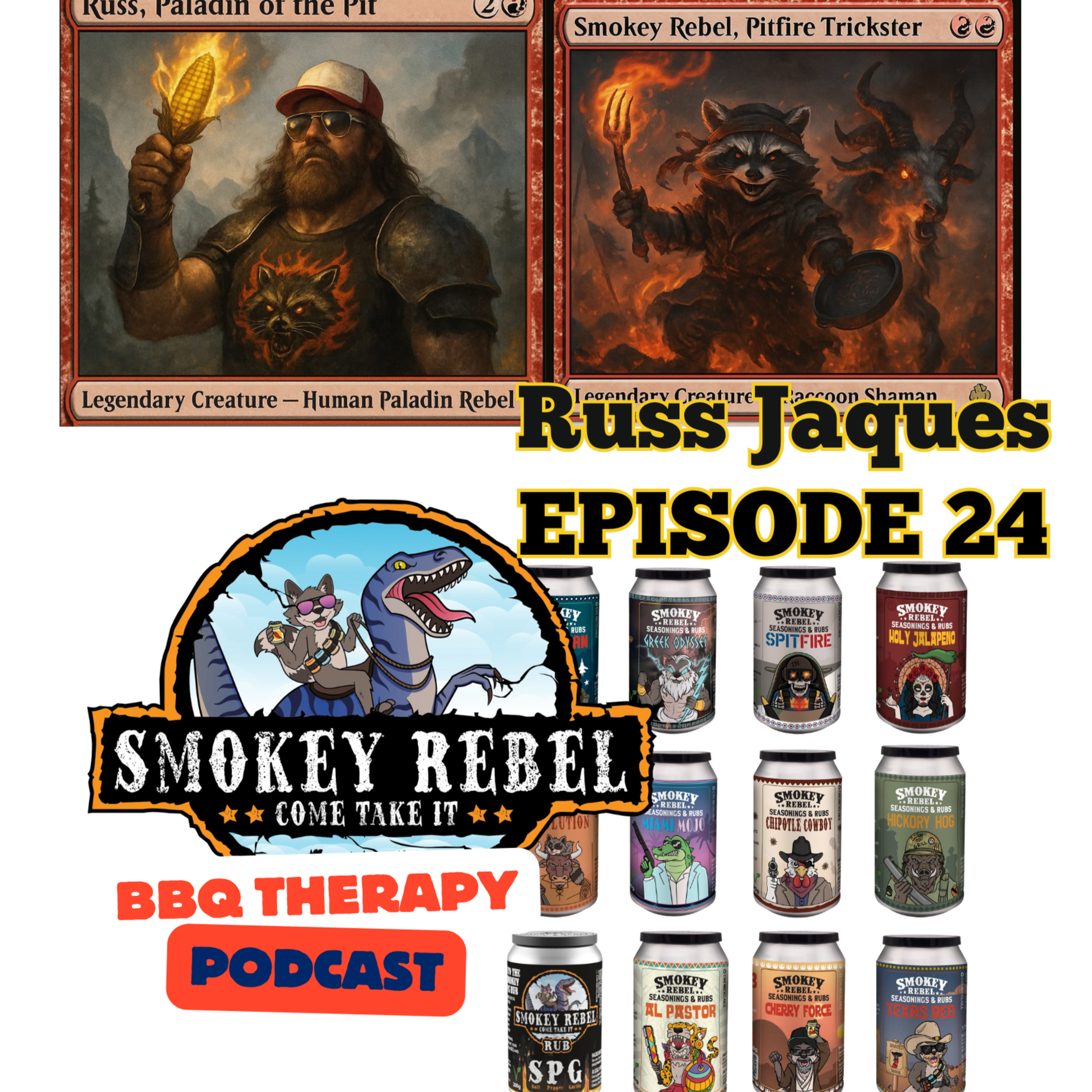 Russ Jaques | Smokey Rebel- Smokey the Racoon’s Trip around the World  episode artwork