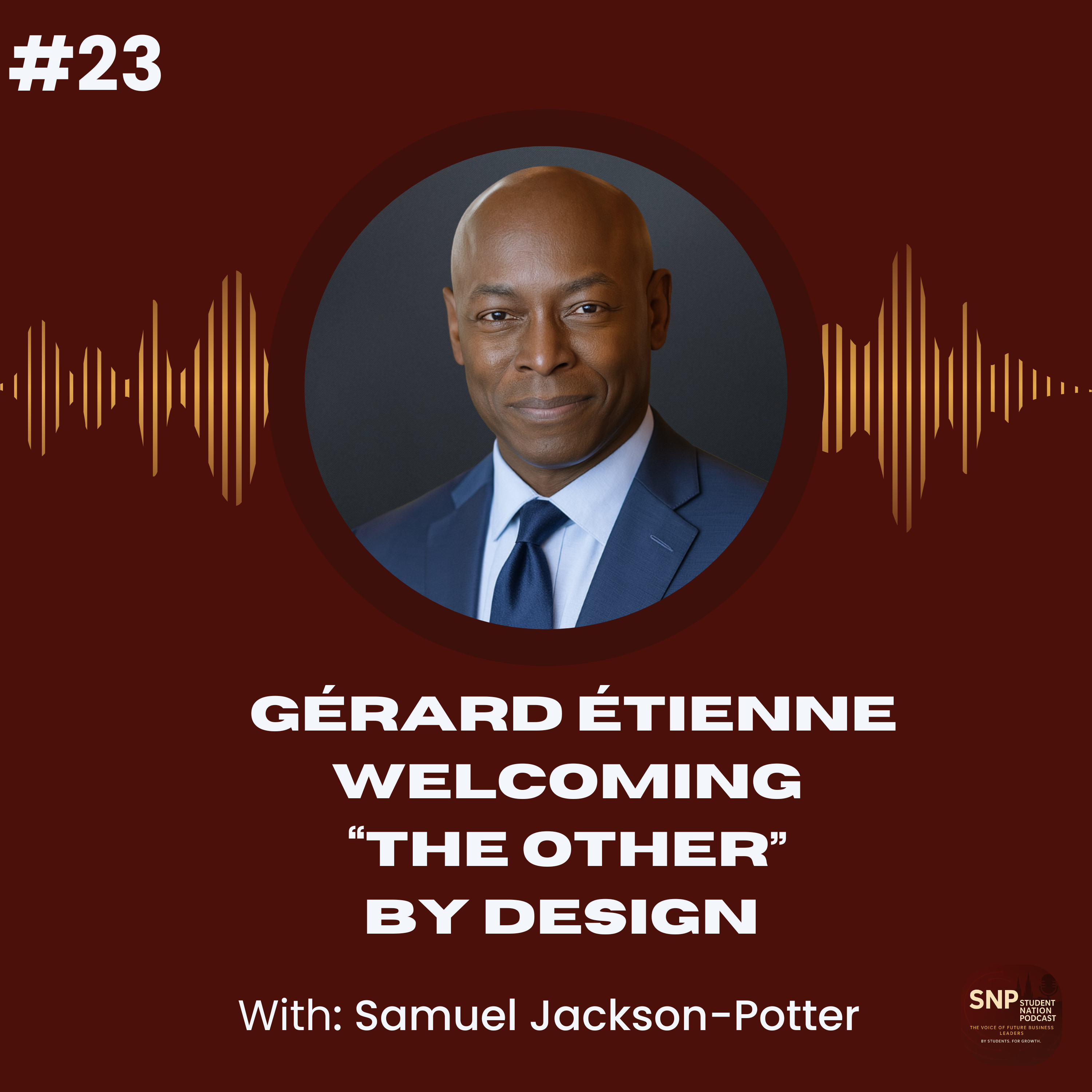 #23 l Welcoming “the Other” by Design with Gérard Étienne episode artwork