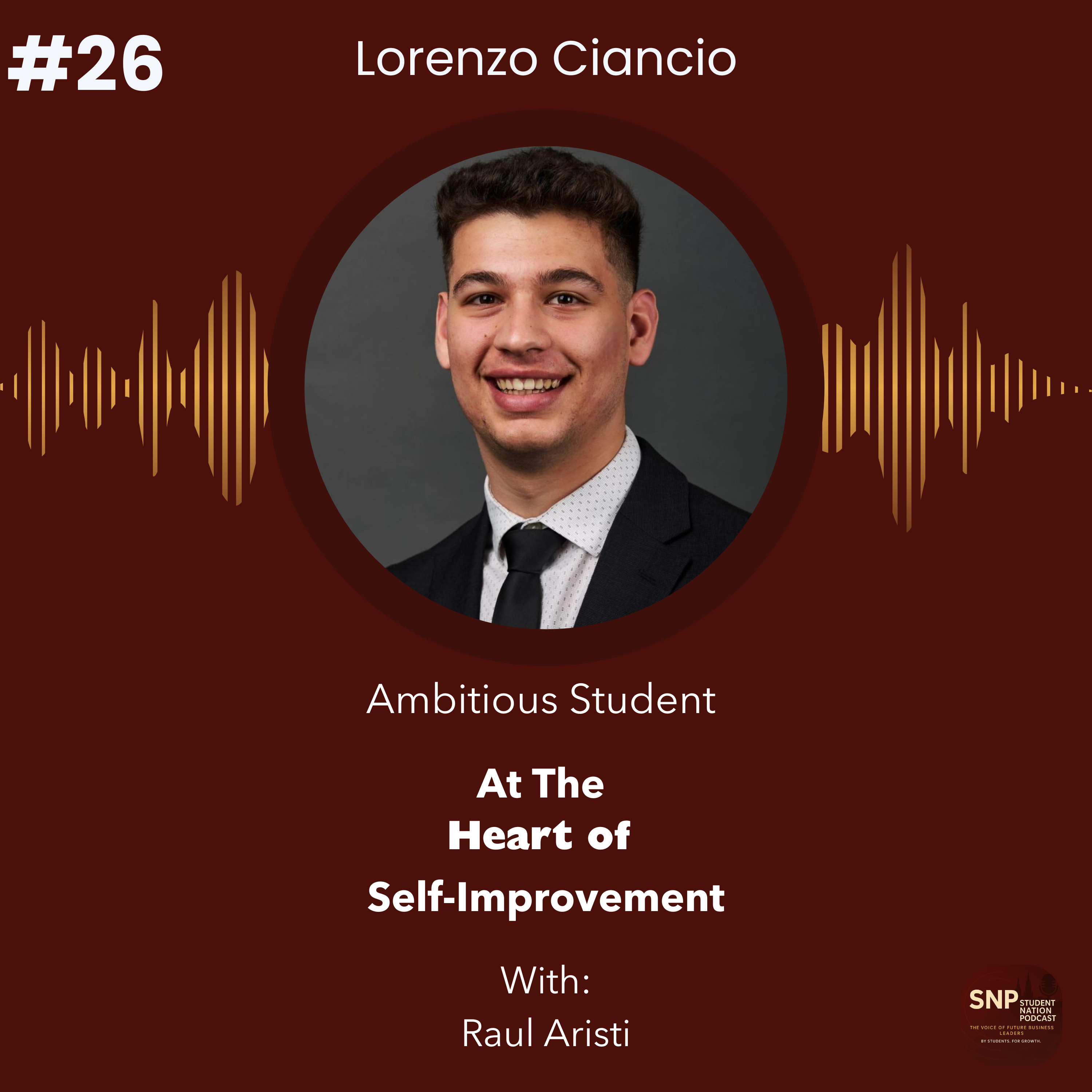 #26 | At The Heart of Self Improvement with Lorenzo Ciancio episode artwork