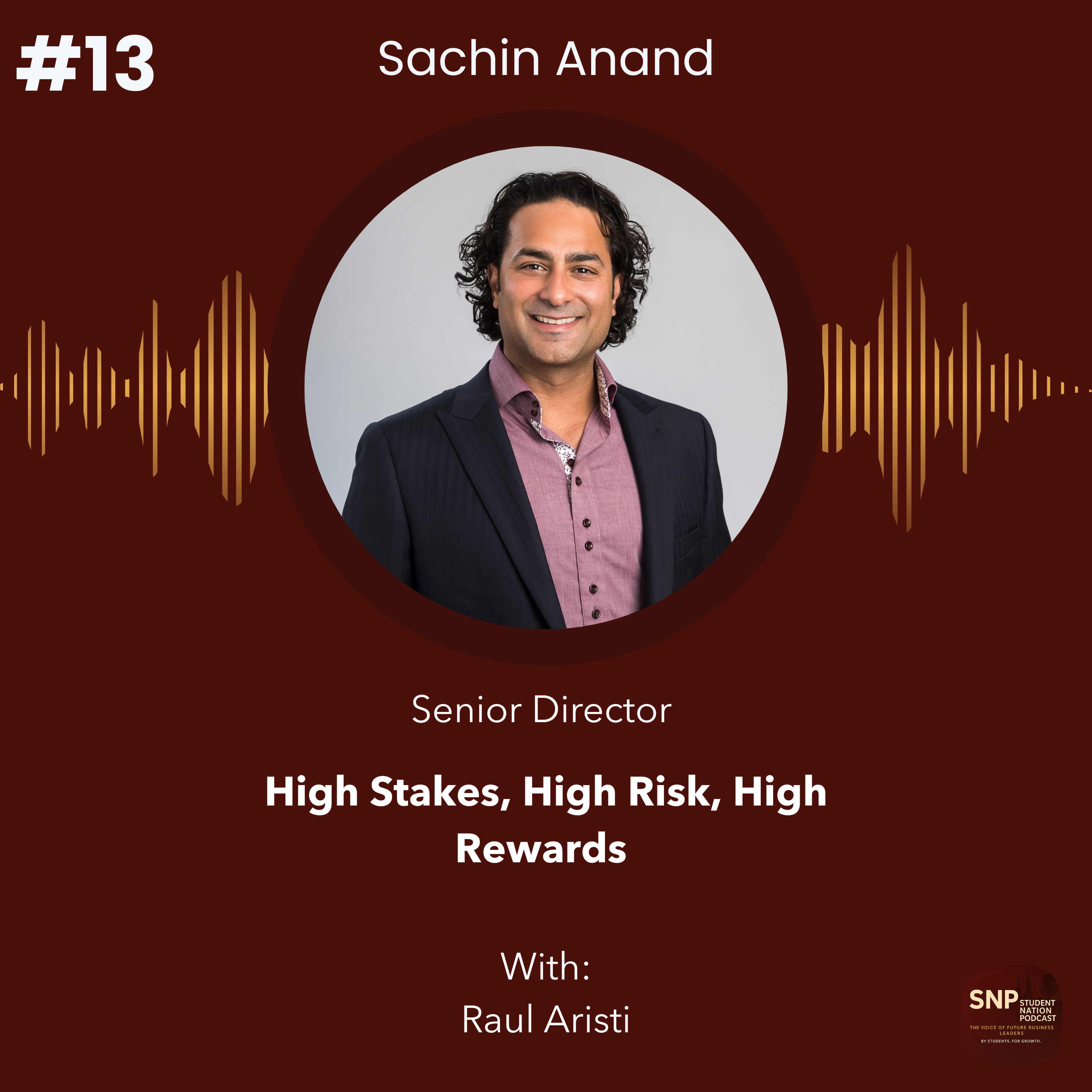 #13 | High Stakes, High Risk, High Rewards | Real Estate w/Sachin Anand episode artwork