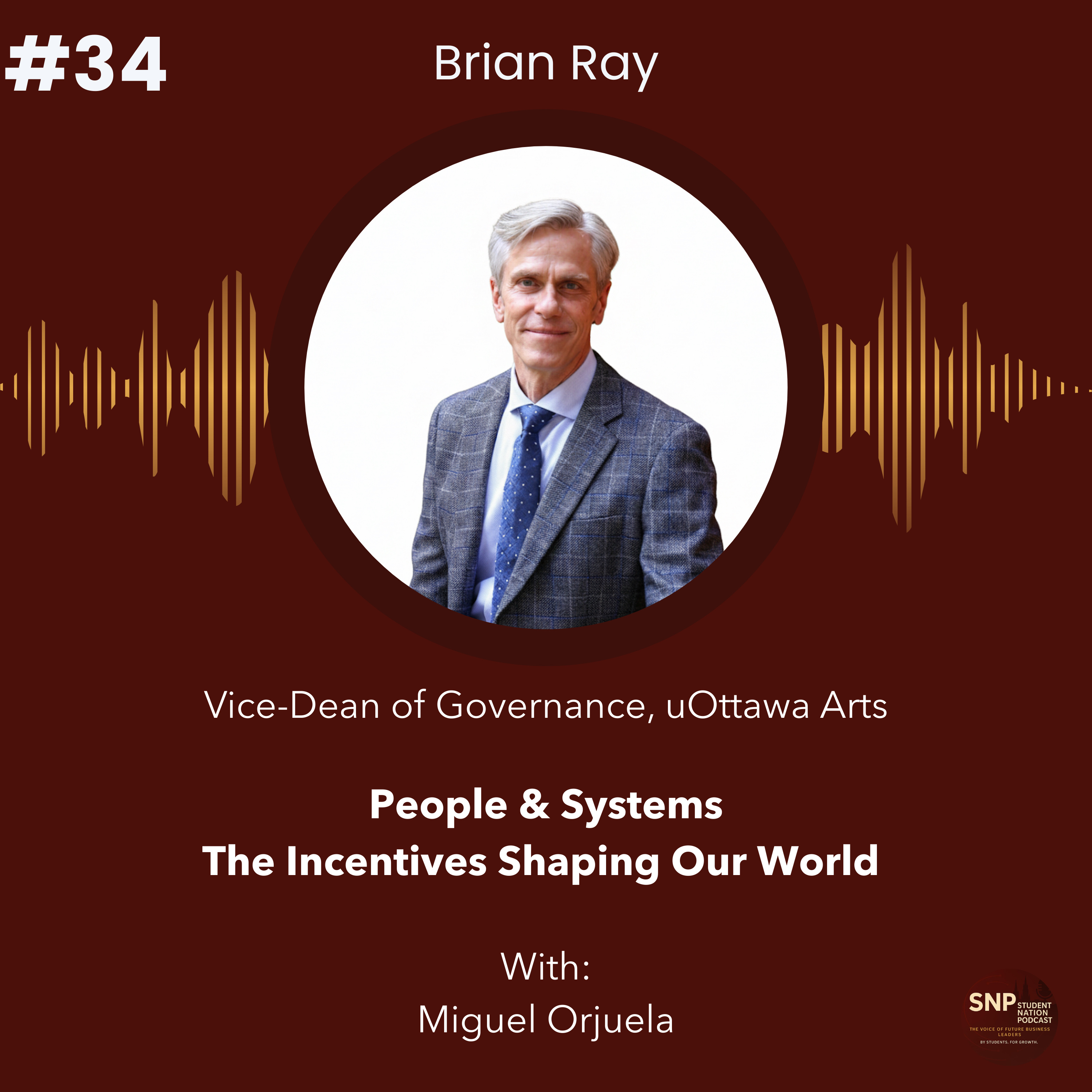 #34 l People & Systems: The Incentives Shaping Our World with Professor Brian Ray episode artwork