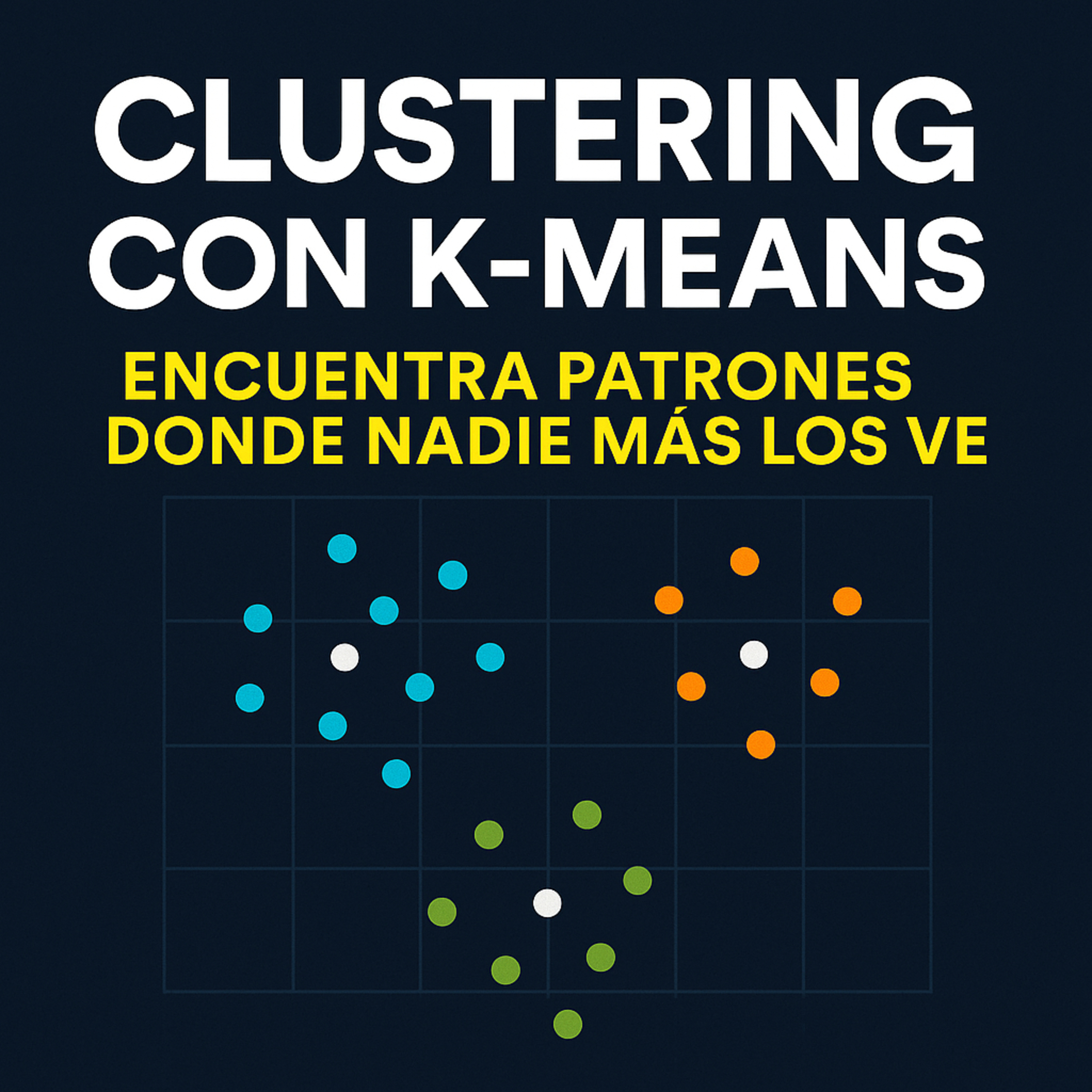Clustering con K-Means – Encuentra patrones donde nadie más los ve