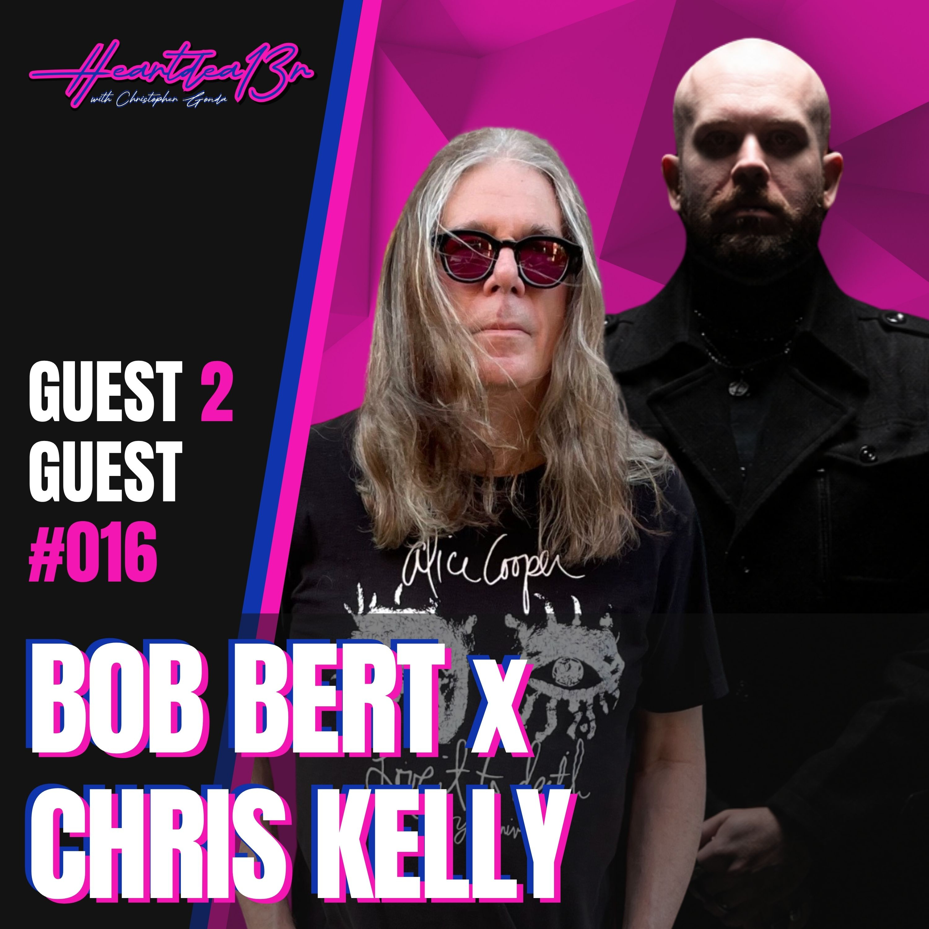 Bob Bert x Chris Kelly on if He’s Taken LSD // guest 2 guest #015 episode artwork