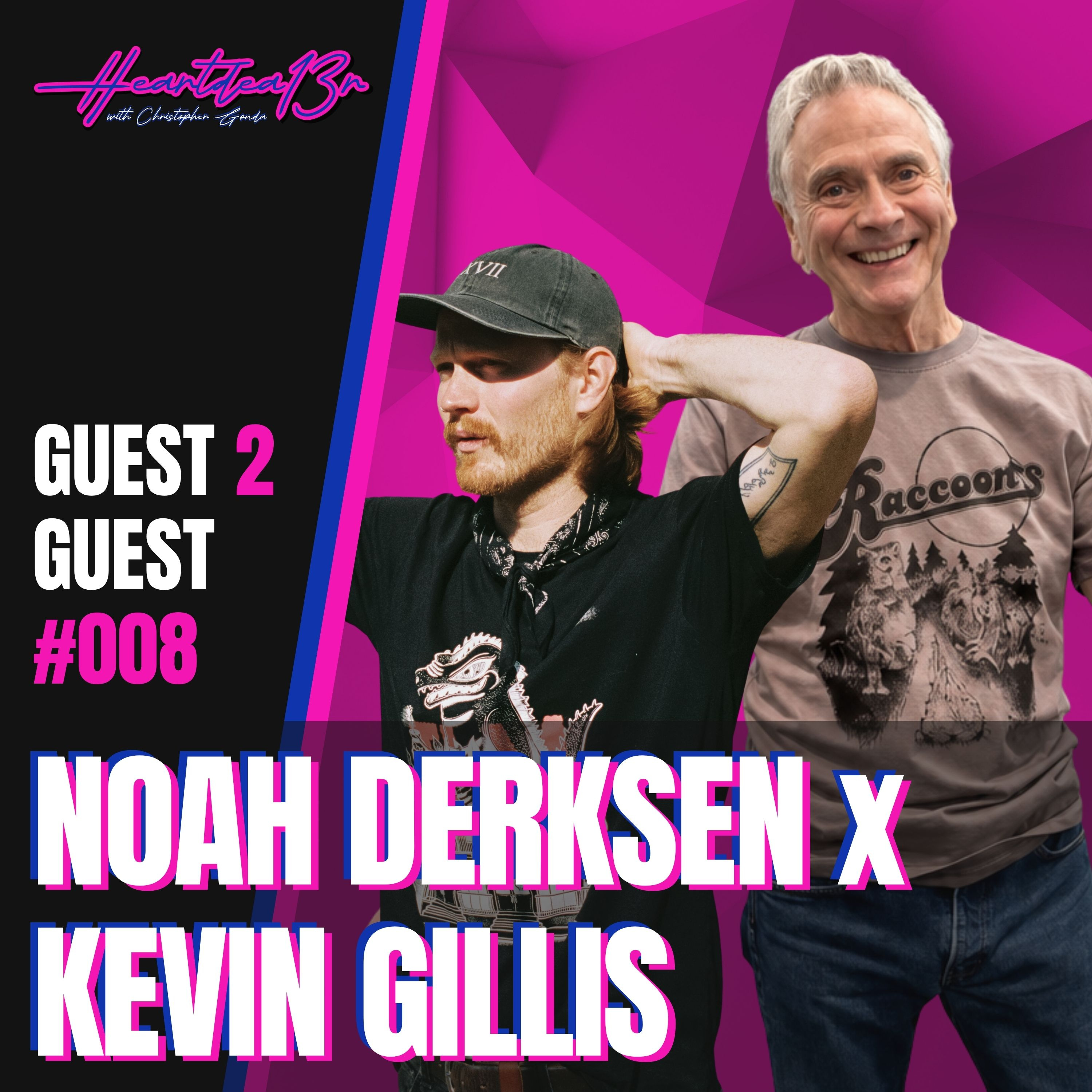 Noah Derksen & Kevin Gillis (The Raccoons) on the Motivation for Their Art // guest 2 guest #008 episode artwork