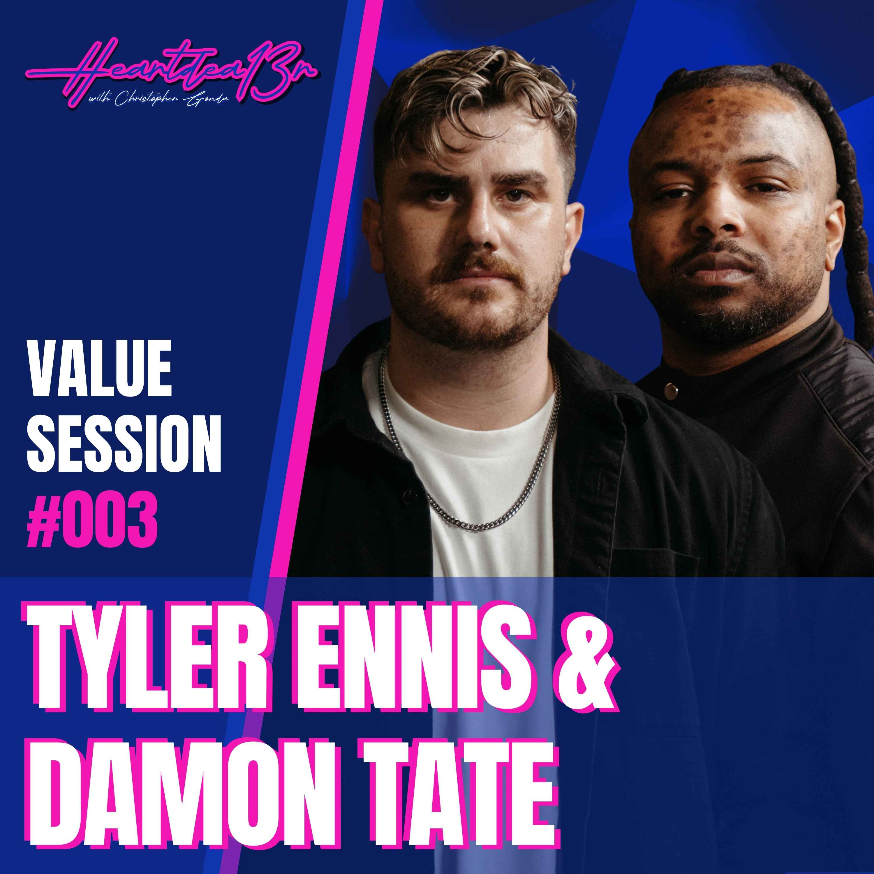 Of Virtue Vocalists Damon Tate & Tyler Ennis on the Pursuit of Happiness // Value Session #003 episode artwork