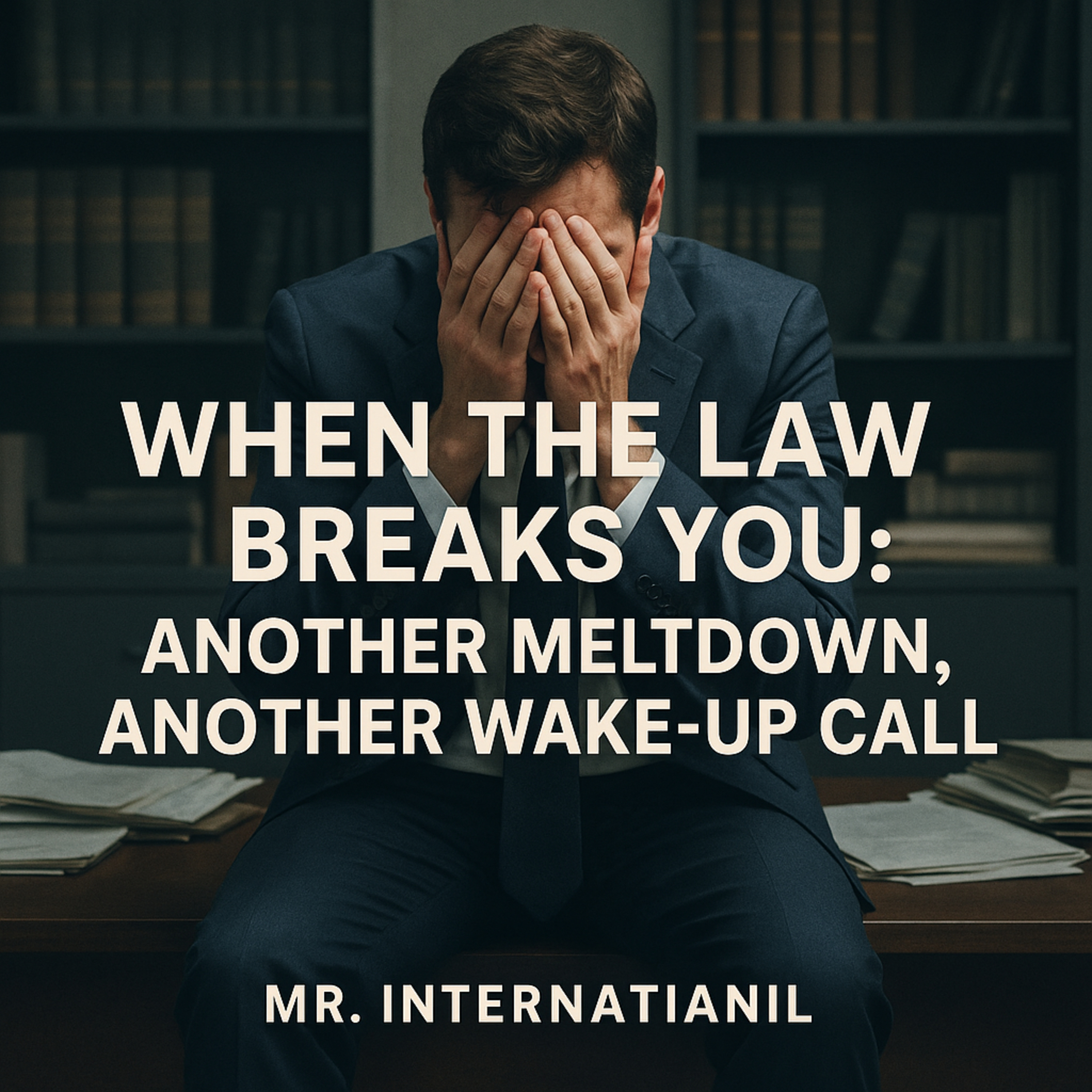 When the Law Breaks You: Another Meltdown, Another Wake-Up Call episode artwork