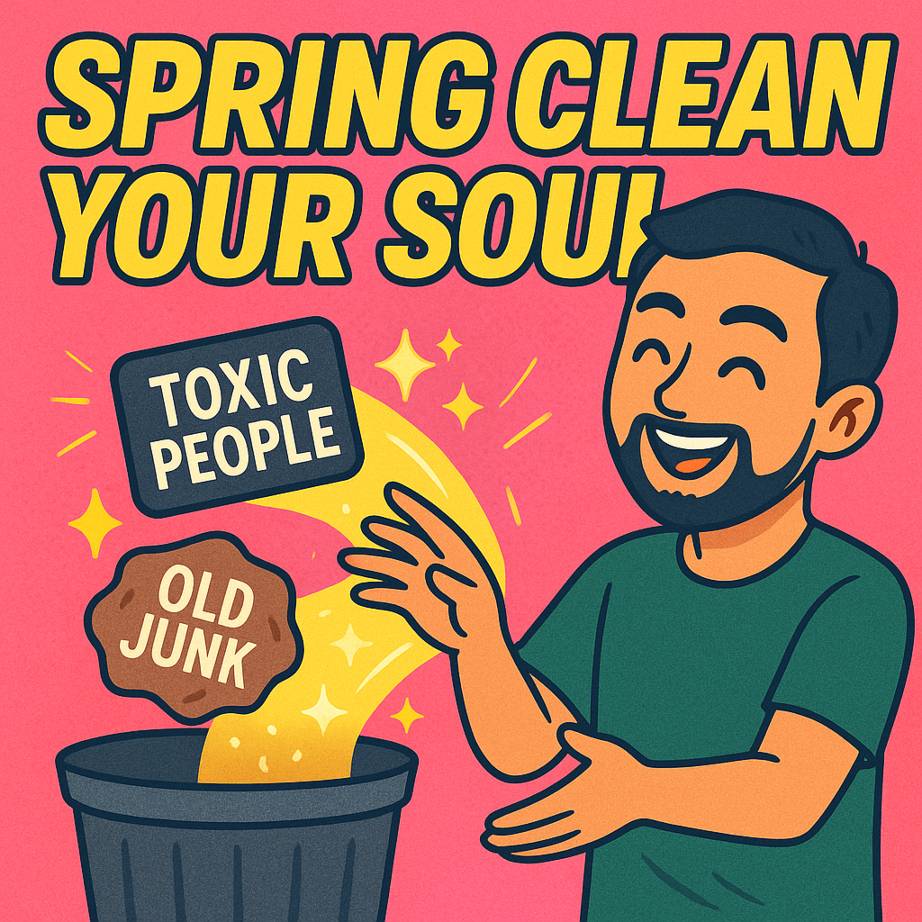 Spring Clean Your Soul: Declutter Your Life & Ditch the Toxic People episode artwork