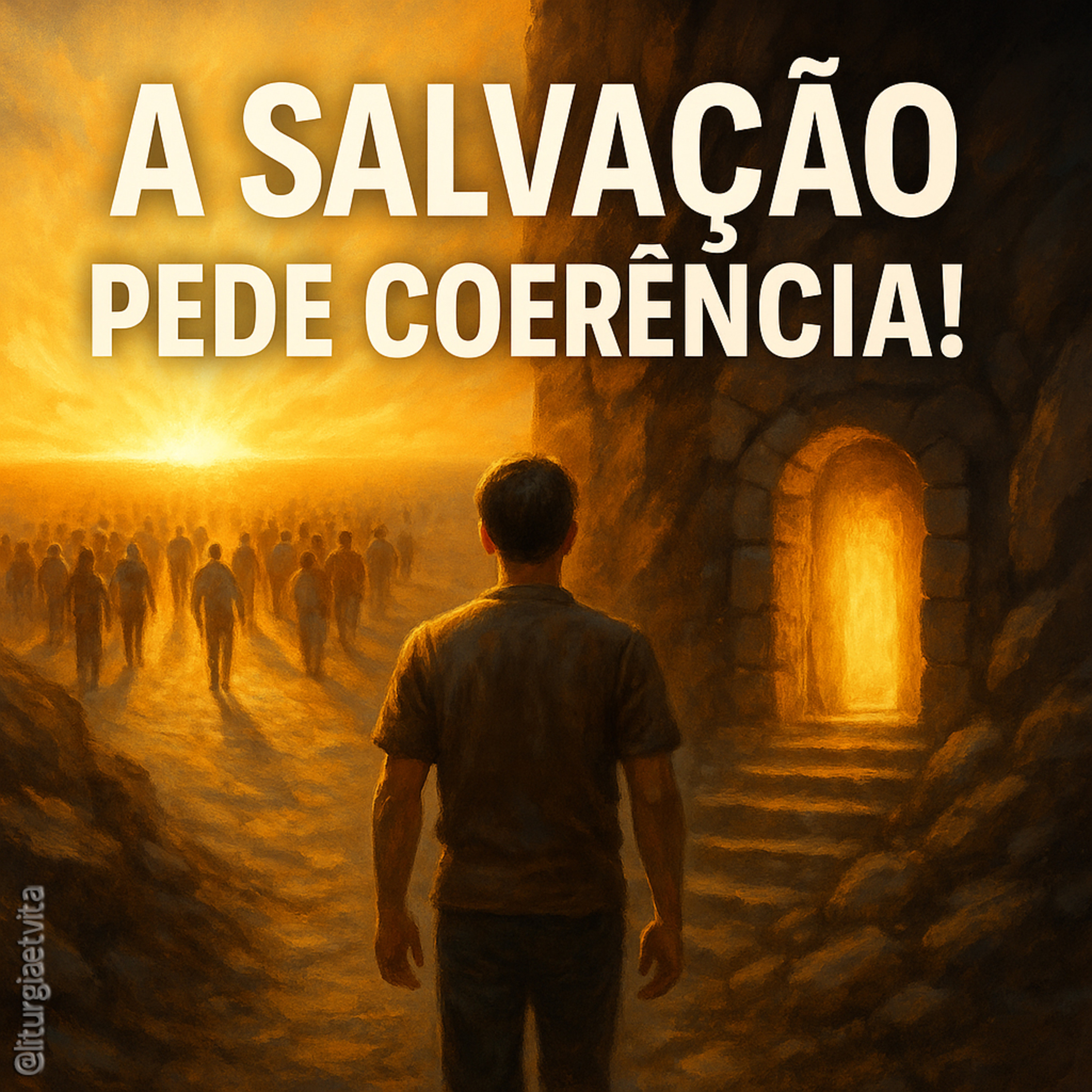 CORAÇÃO AMPLO, PORTA ESTREITA 🎙️ A Lógica Invertida da Salvação que Te Desafia e Liberta episode artwork