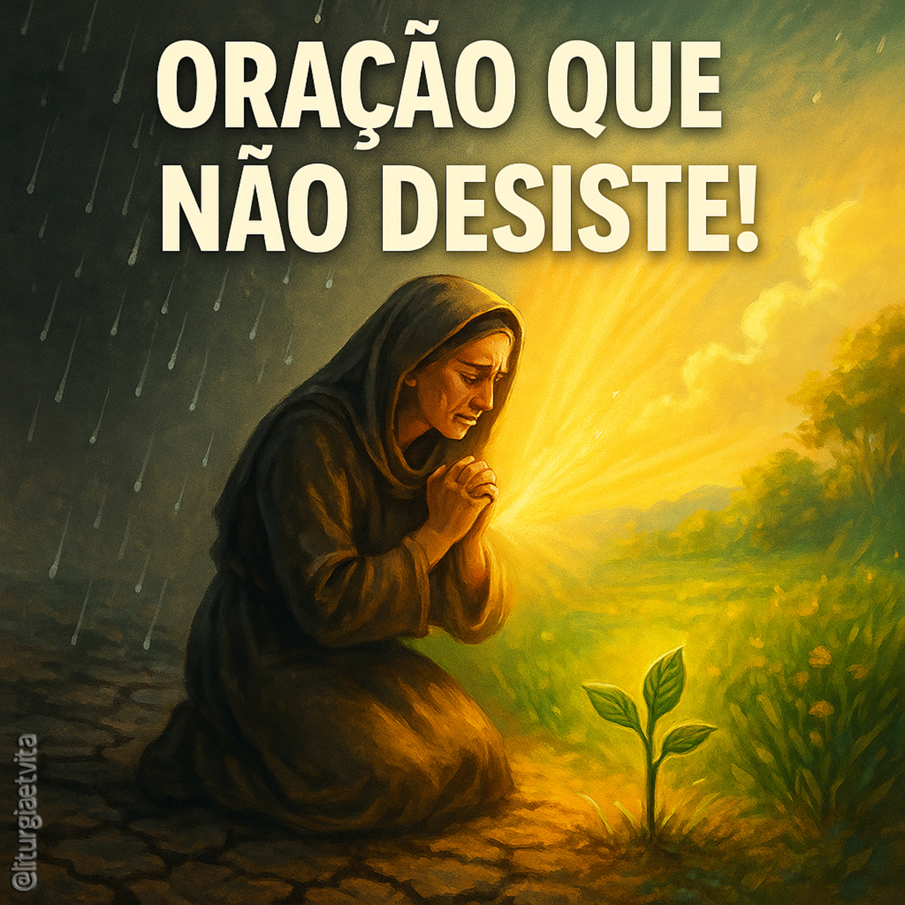 ORAÇÃO QUE NÃO DESISTE 🎙️ O Segredo da Esperança de Santa Mônica que Gerou Frutos episode artwork
