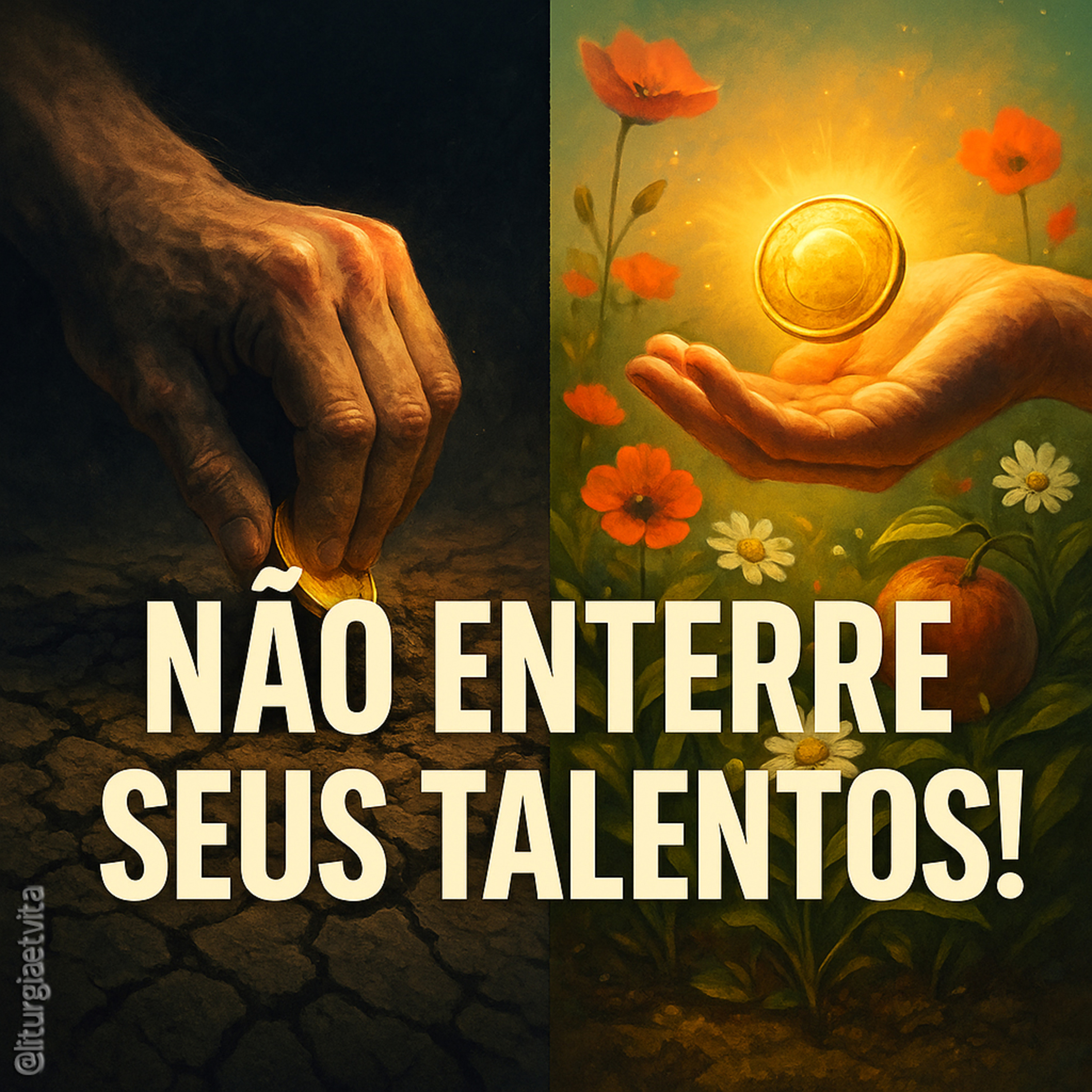 VOCÊ TEM MEDO? 🎙️ Como a Parábola dos Talentos Te Ensina a Viver a Fé com Coragem episode artwork