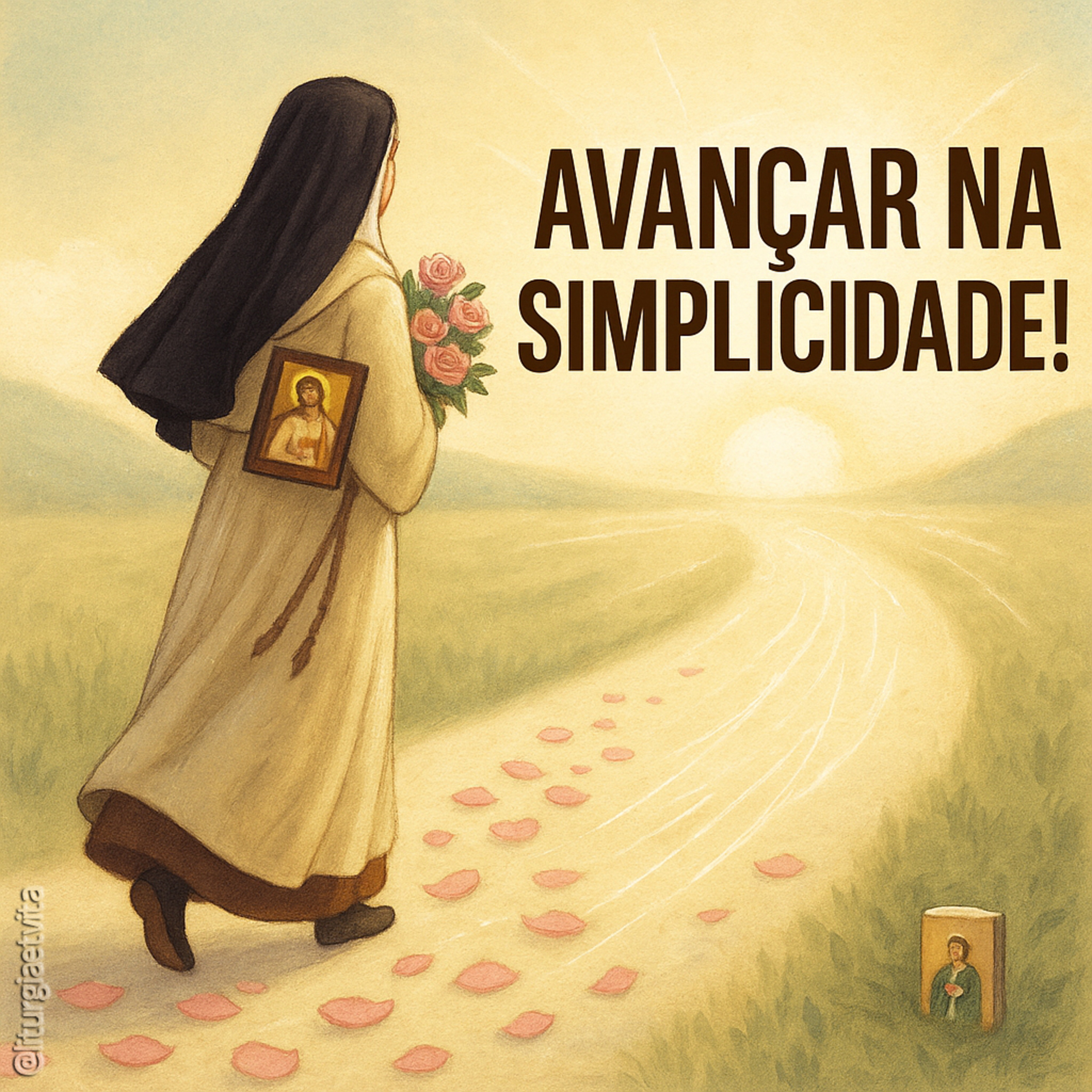 NÃO OLHE PARA TRÁS: 🎙️ A Pequena Via de Teresinha para um recomeço radical hoje episode artwork