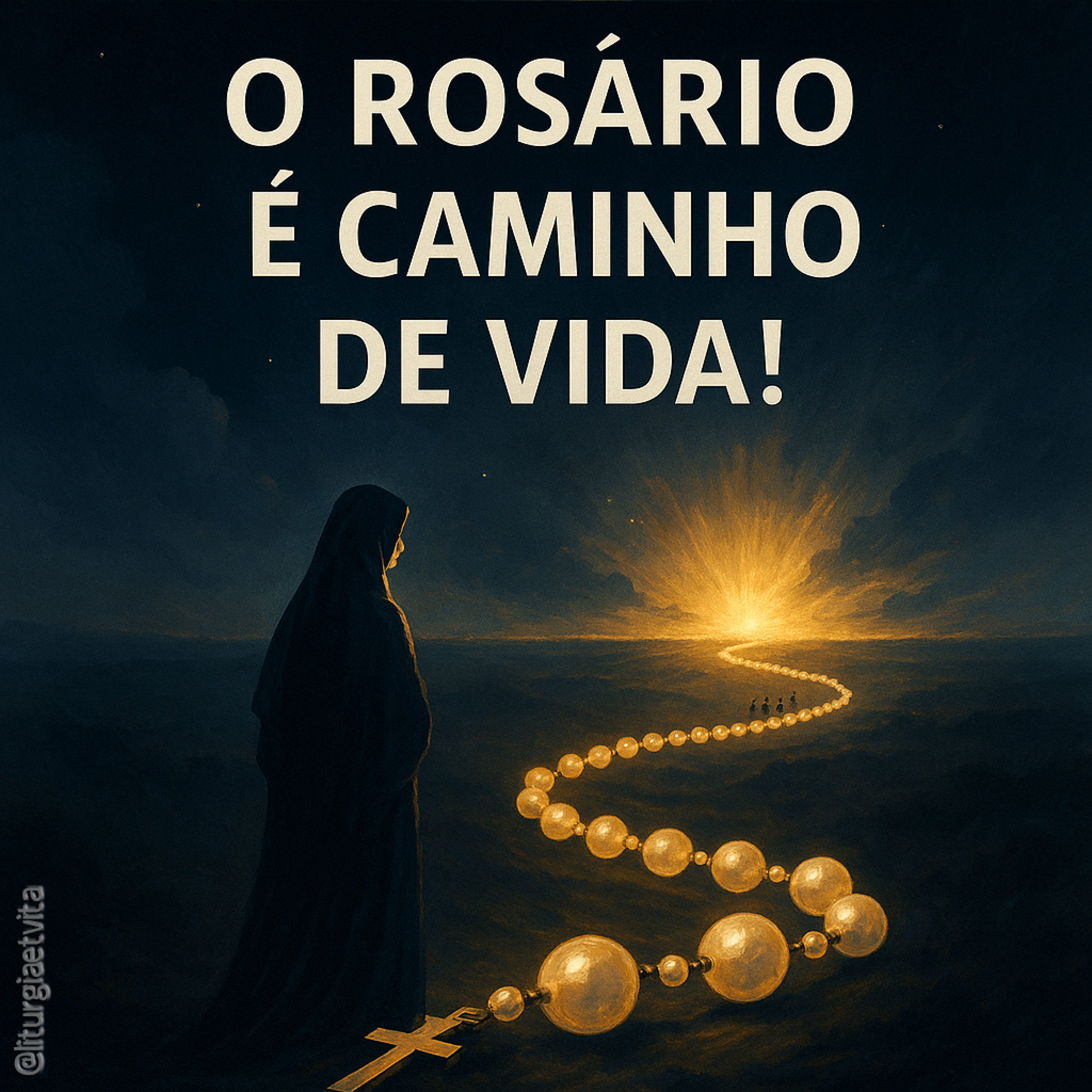 MARIA E O ROSÁRIO 🎙️ O segredo para reencontrar a fé no dia a dia episode artwork