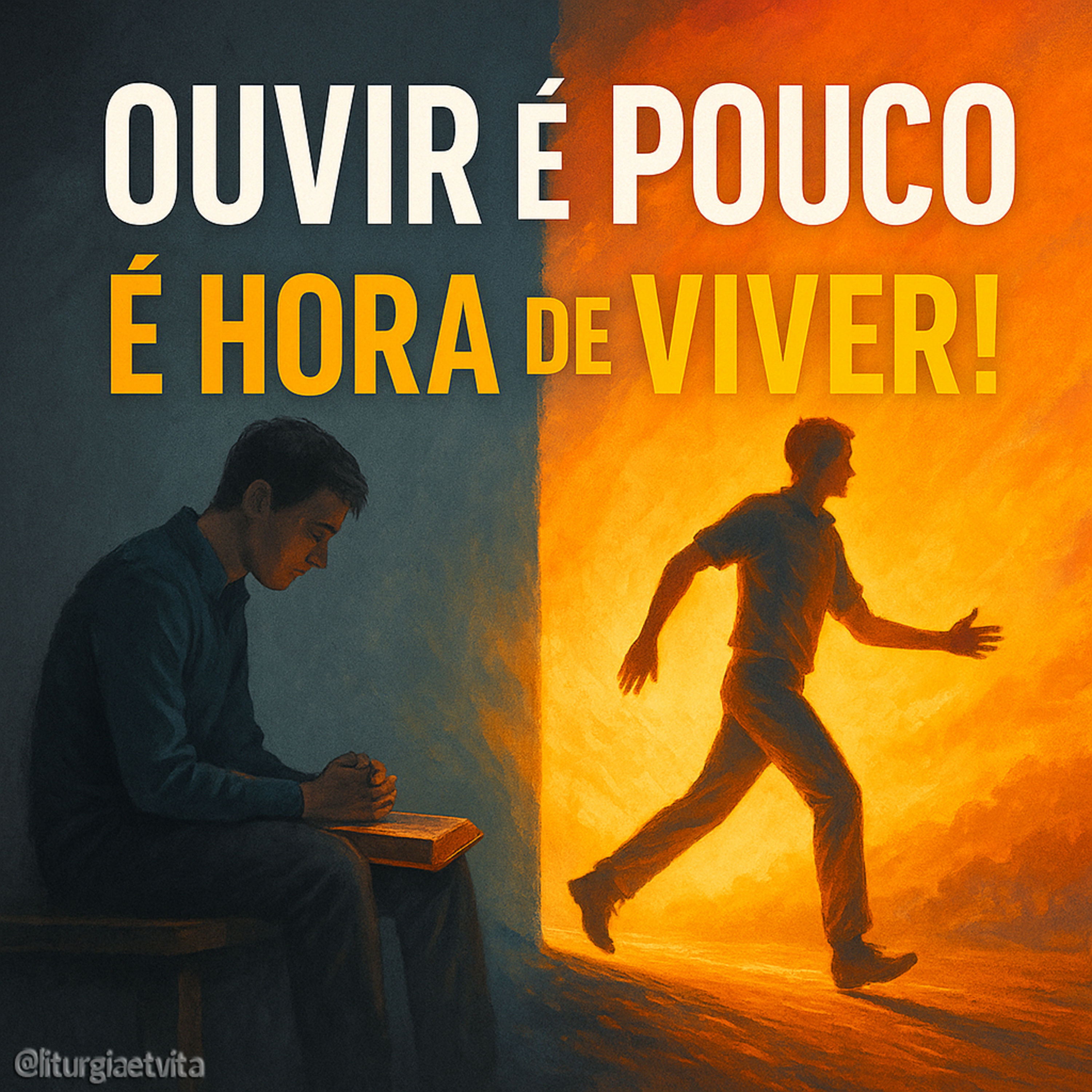 OUVIR E PRATICAR A PALAVRA 🎙️ O segredo da alegria interior e da fé viva episode artwork