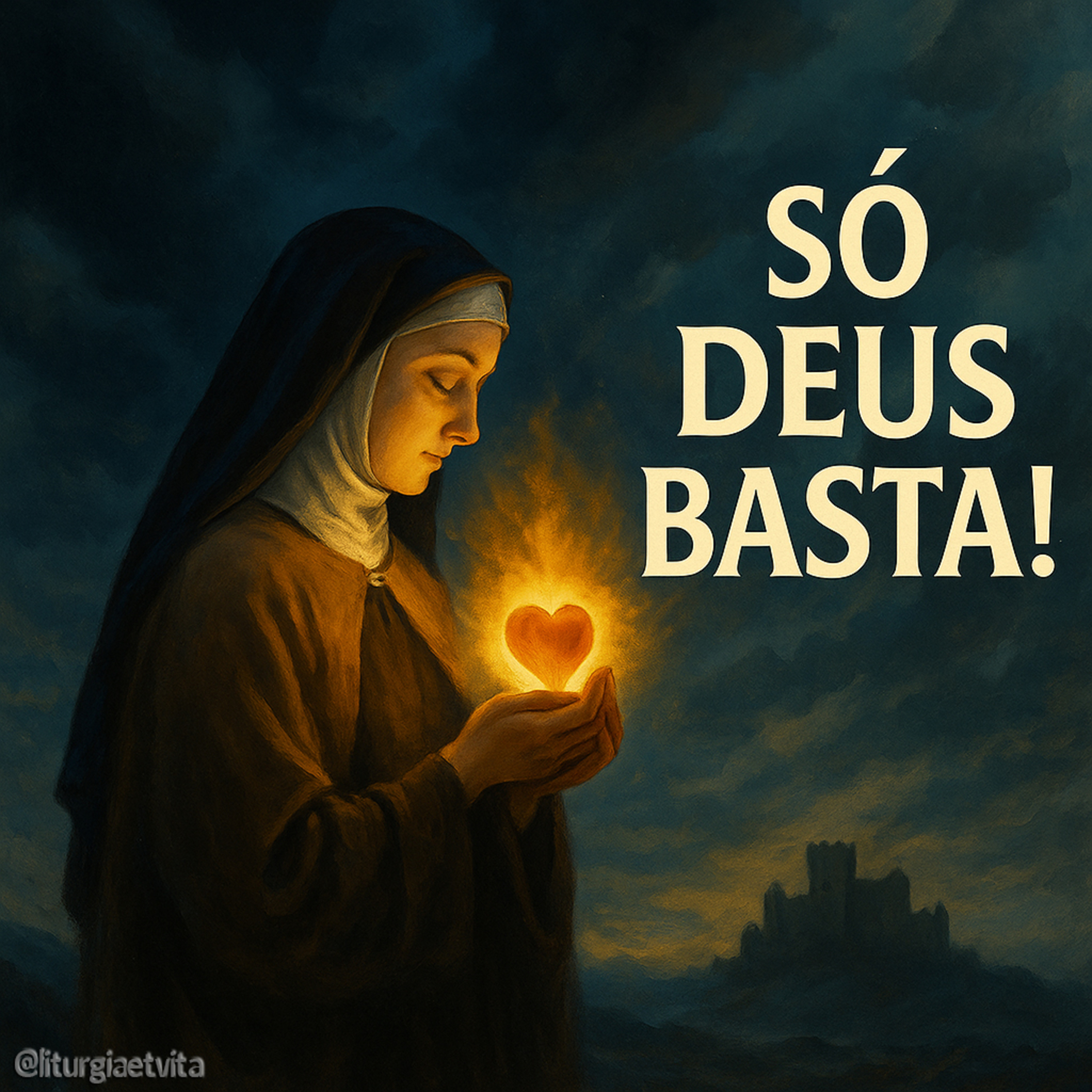 SÓ DEUS BASTA: 🎙️ O segredo de Santa Teresa de Jesus para ter repouso no coração hoje episode artwork