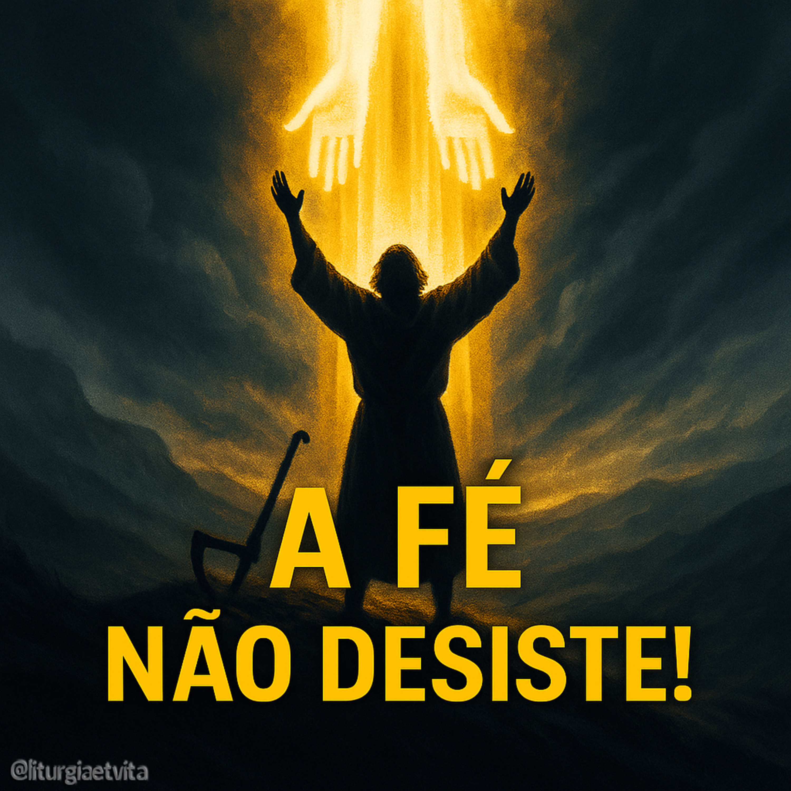 MÃOS ERGUIDAS, CORAÇÃO FIRME 🎙️ Como Perseverar Quando Tudo Pesa episode artwork