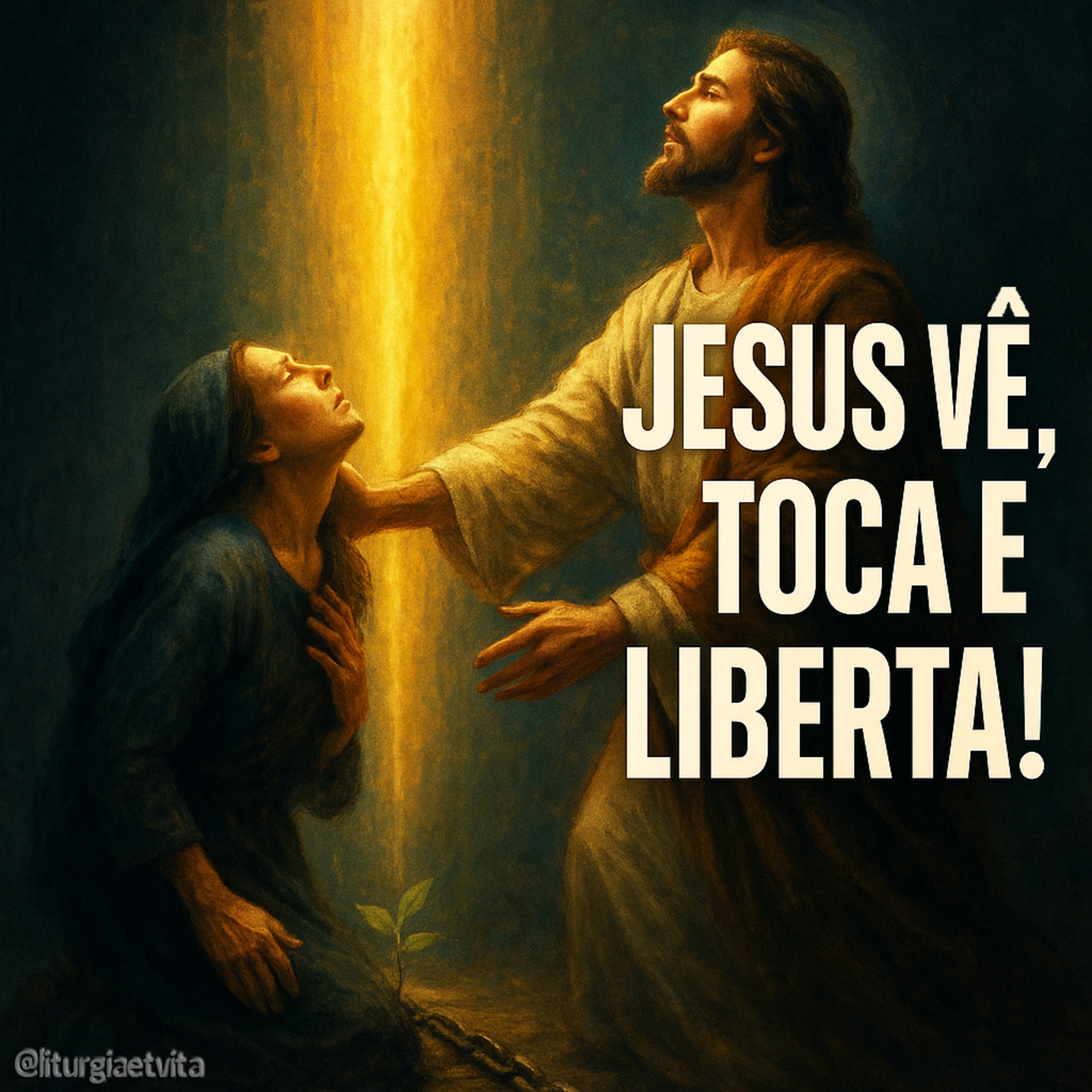 O PODER DA MISERICÓRDIA 🎙️ Jesus Vê, Toca e Liberta os Que Estão Curvados pela Vida episode artwork