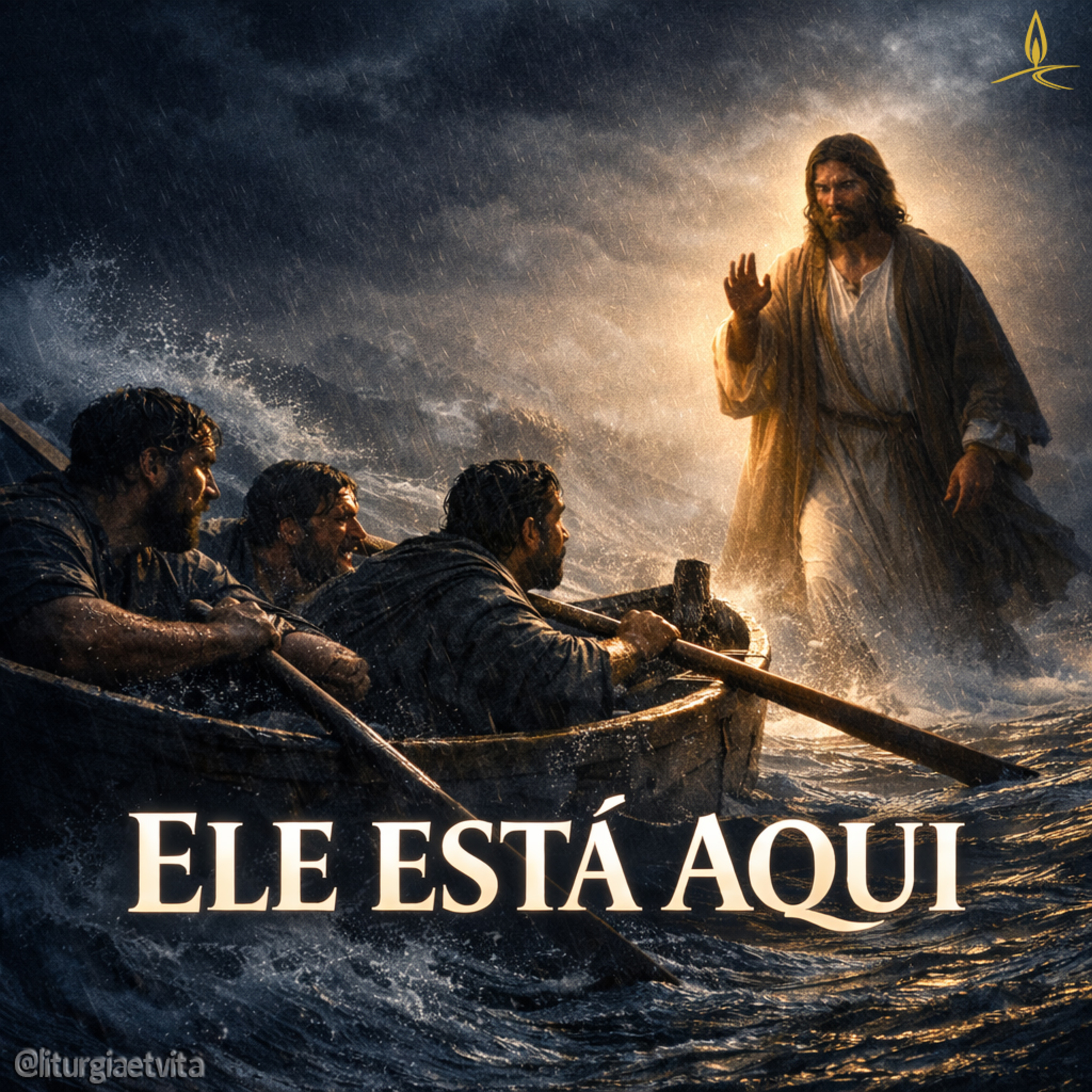 SOU EU. NÃO TENHAIS MEDO | Cristo Entra Na Barca Da Nossa Tempestade episode artwork