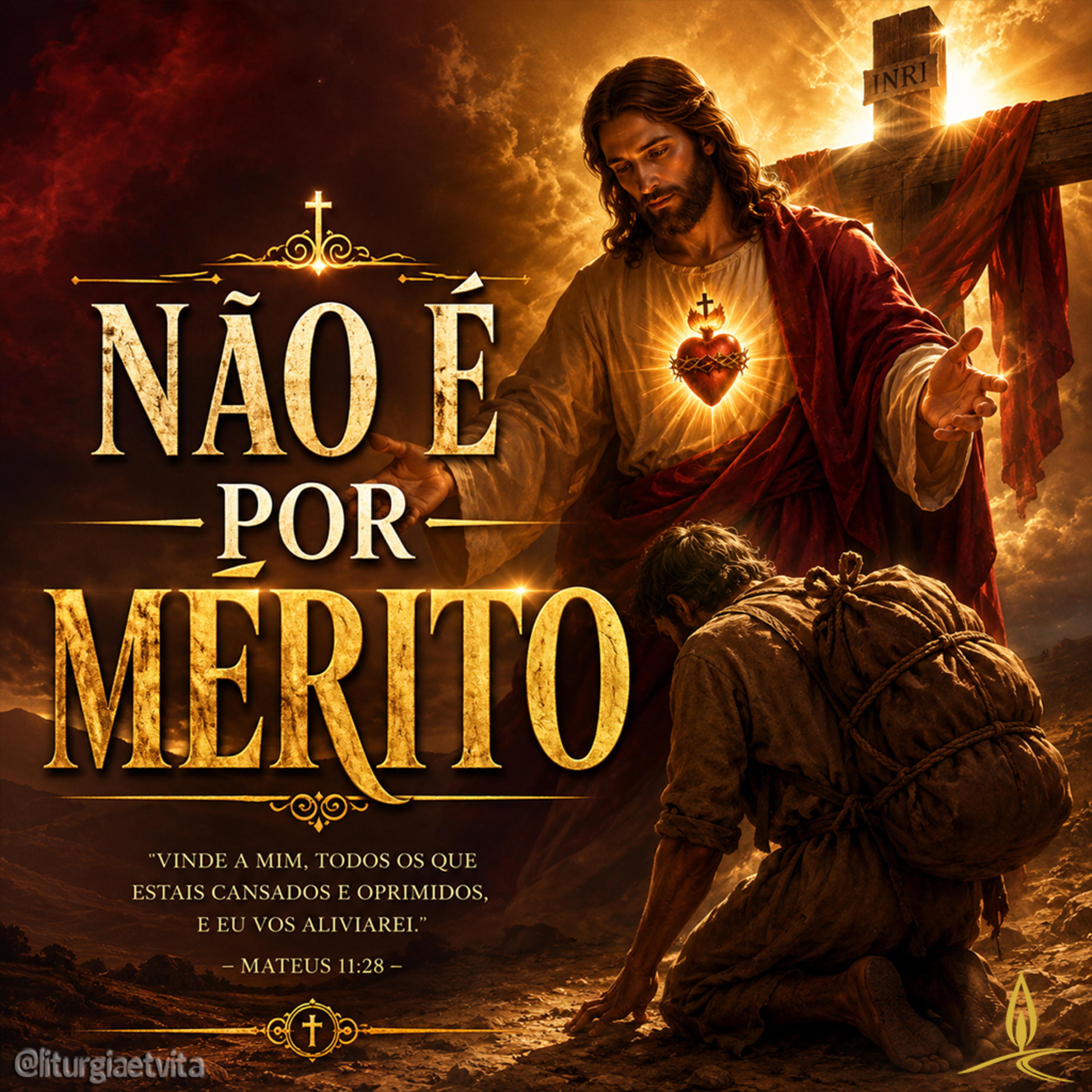 DEUS NÃO TE AMA POR MÉRITO | O Coração De Jesus É O Seu Descanso episode artwork