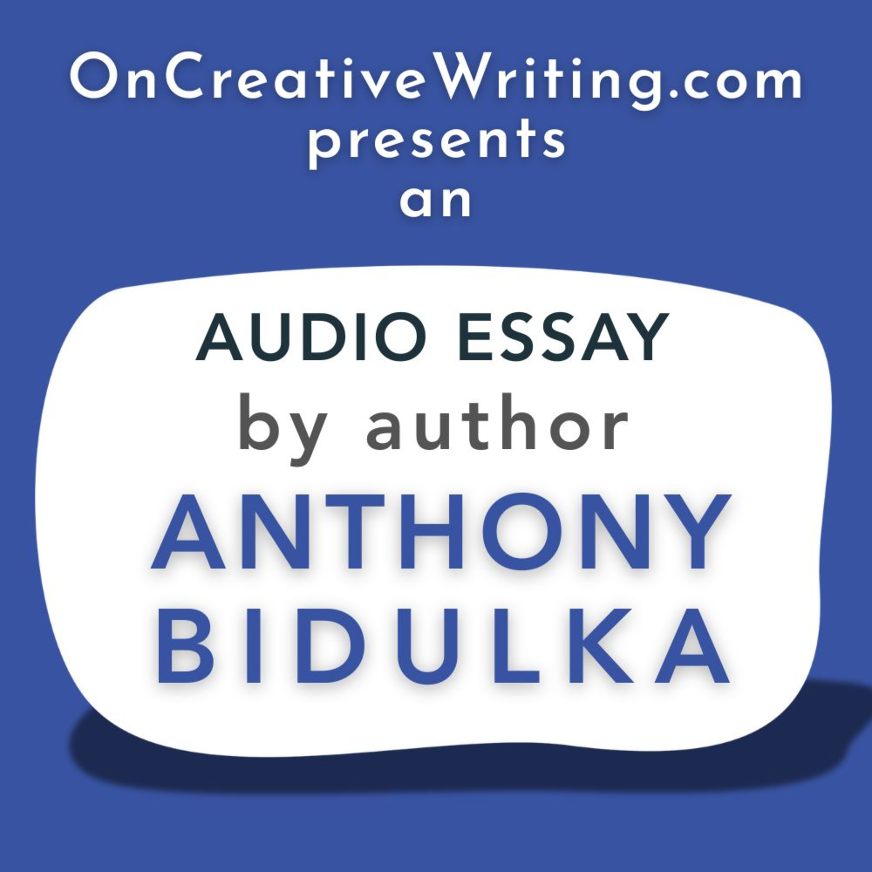On Creative Writing