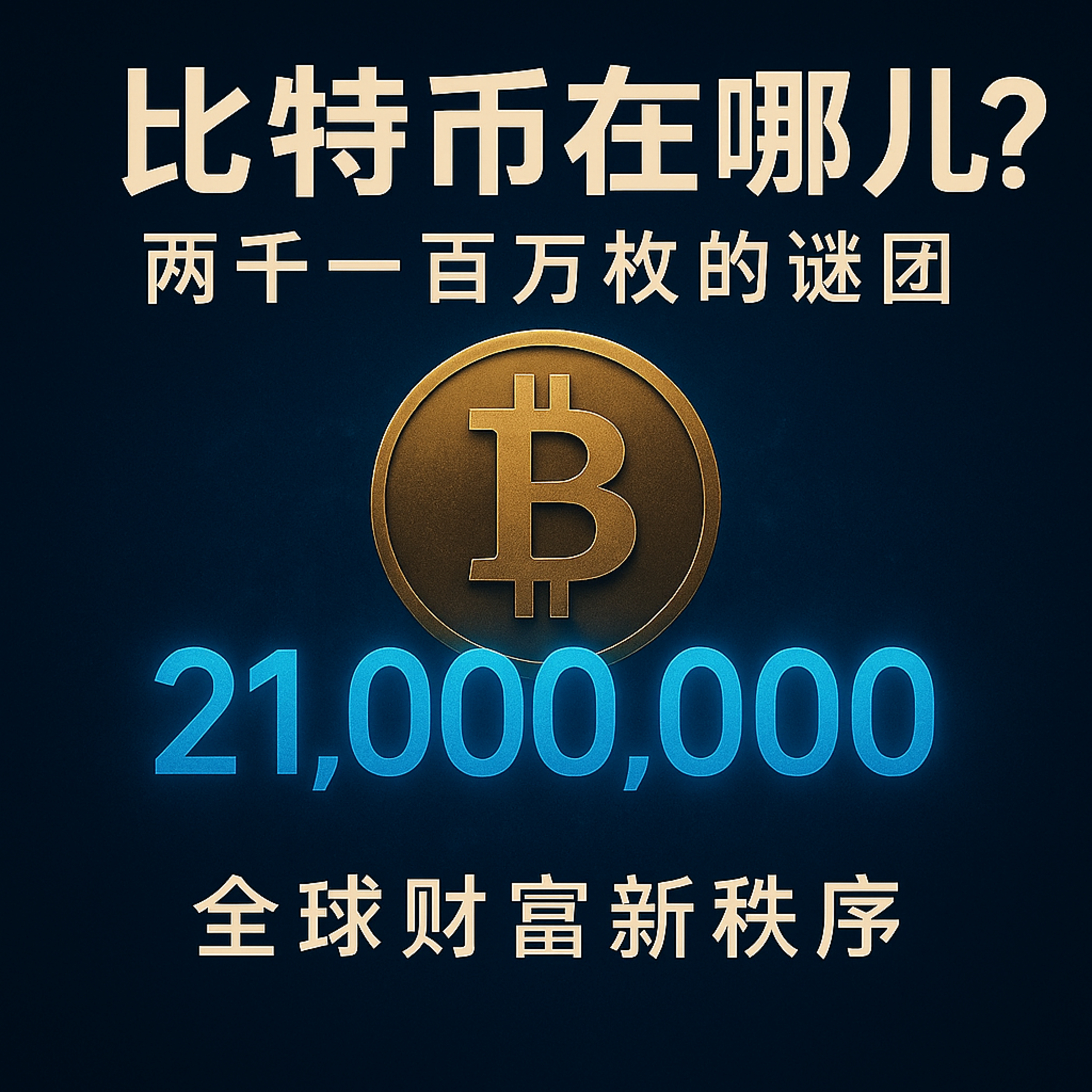 比特币在哪儿？两千一百万枚的谜团与全球财富新秩序