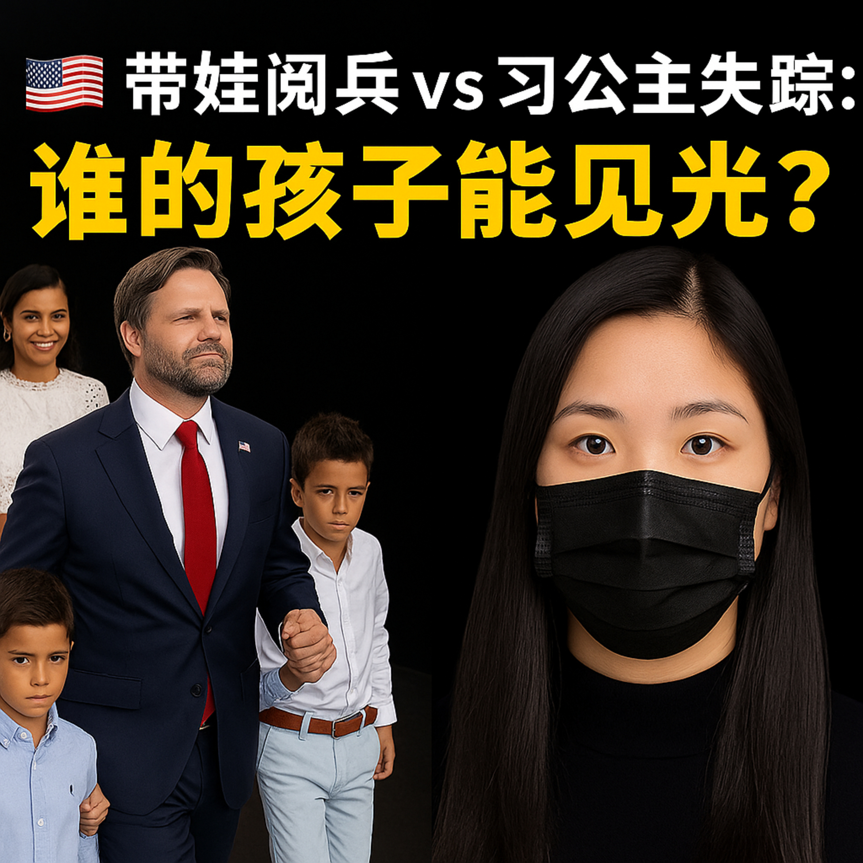 谁的孩子能见光？带娃阅兵 vs 习公主失踪 episode artwork