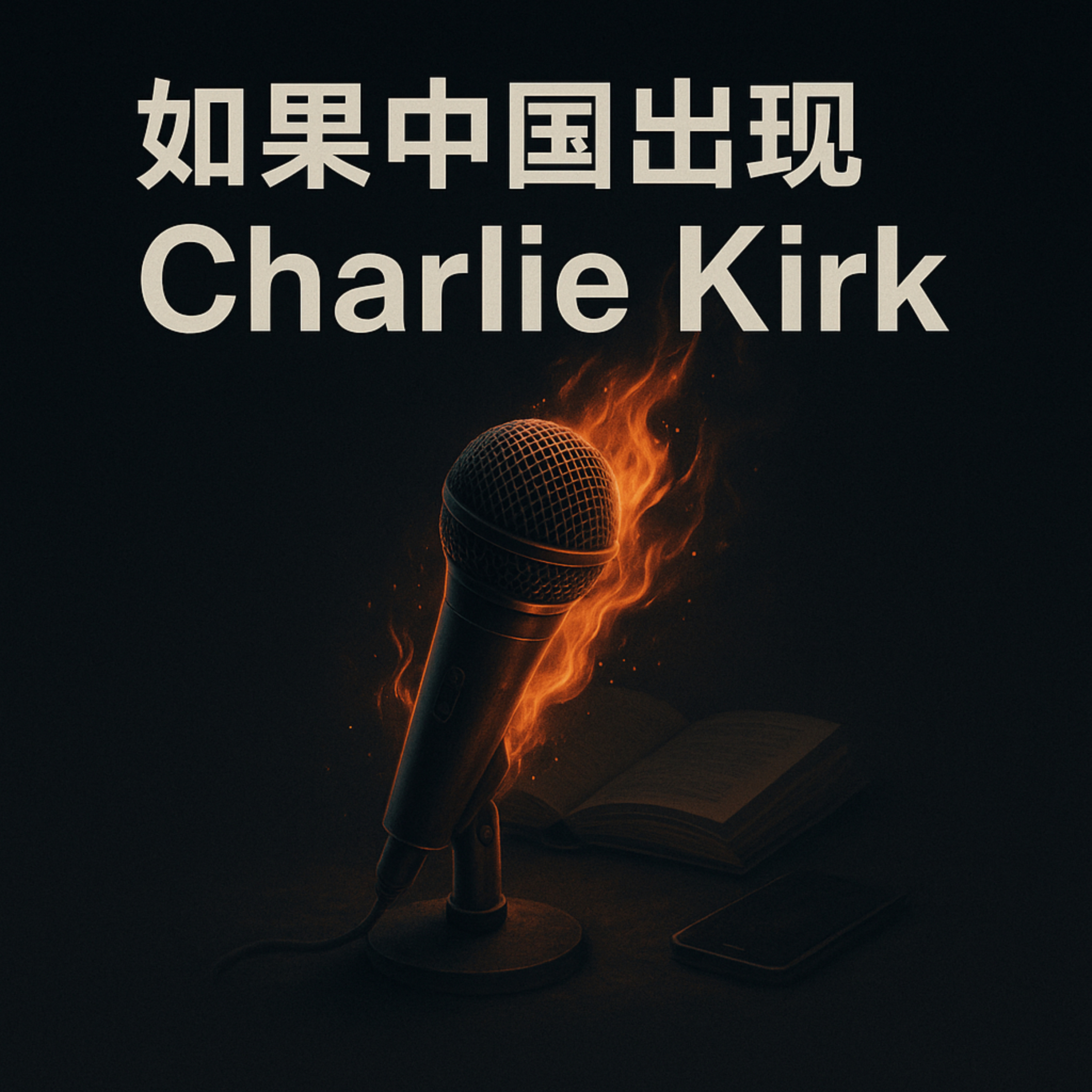 如果中国出现 Charlie Kirk episode artwork