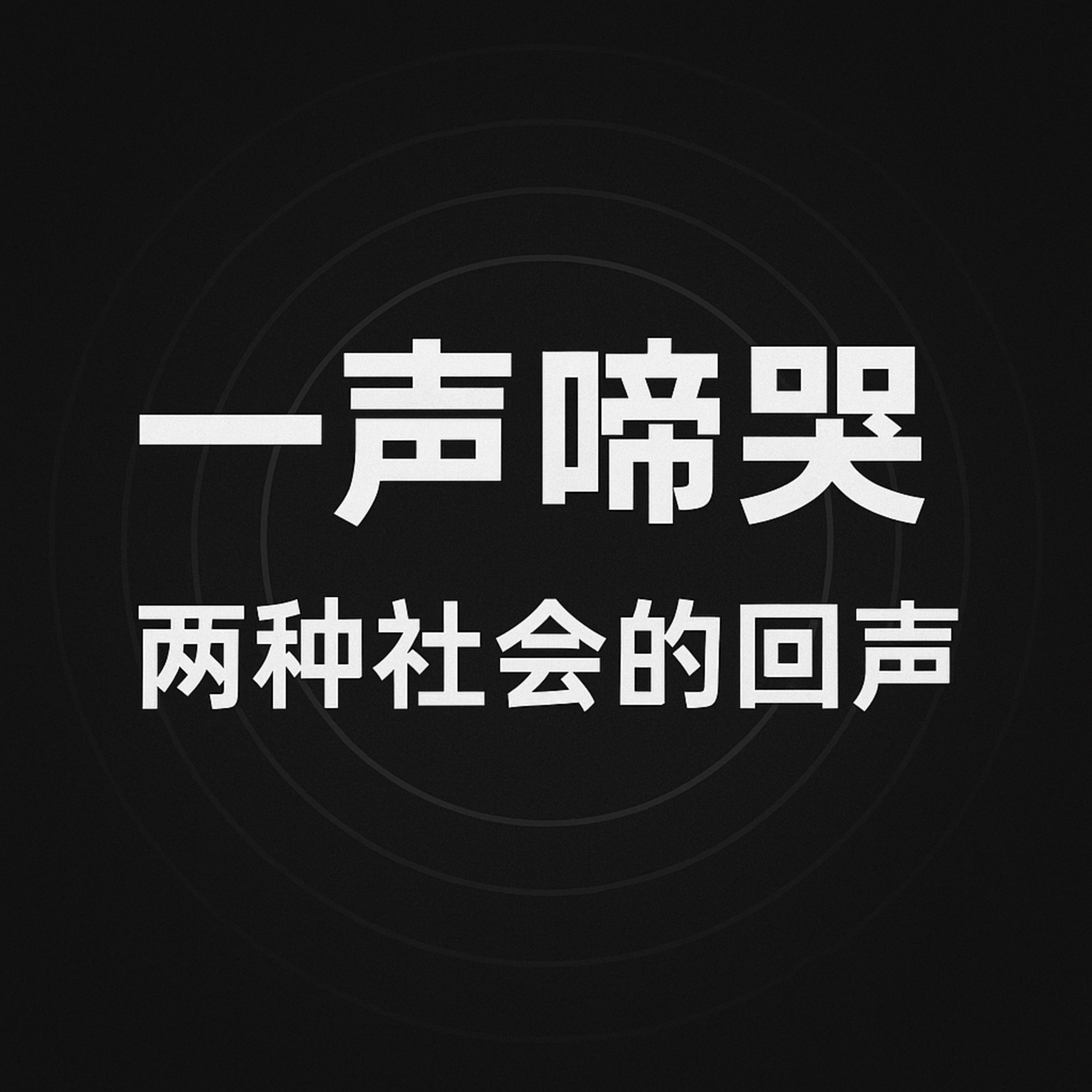 一声啼哭 两种社会的回声 episode artwork