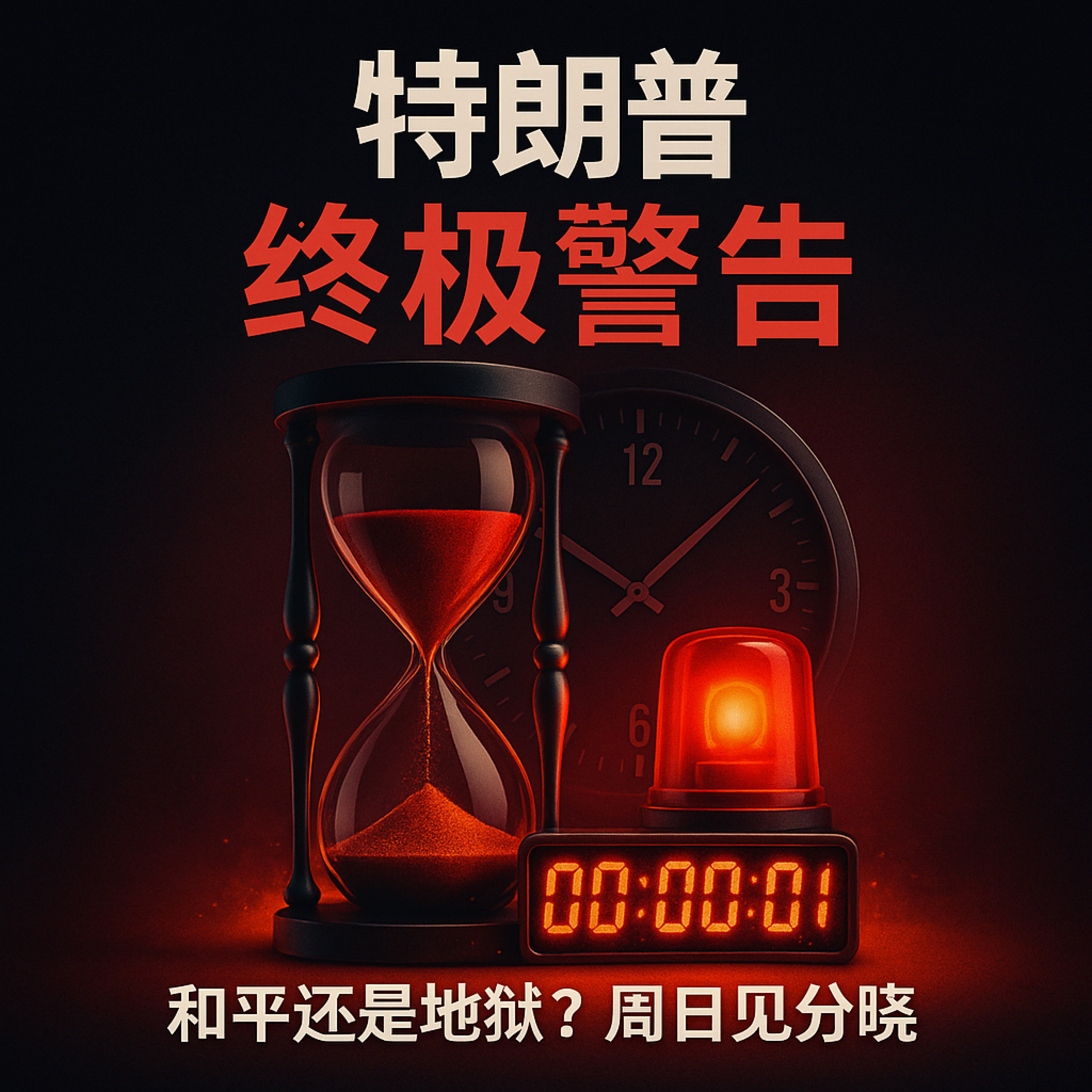 特朗普向哈马斯发出警告：地狱之战周日爆发？ episode artwork