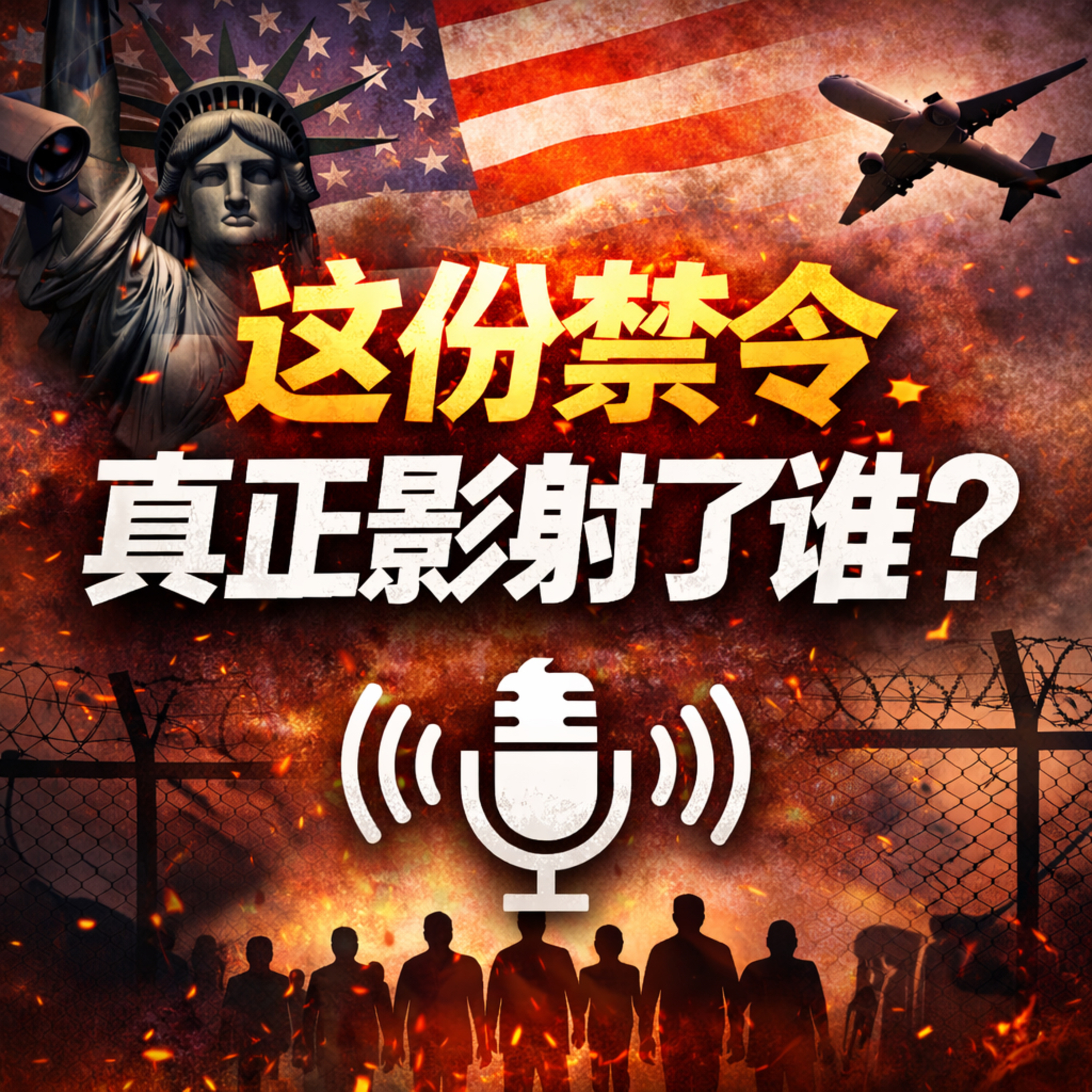 《Restricting and Limiting the Entry of Foreign Nationals》这份禁令，真正影射了谁 episode artwork