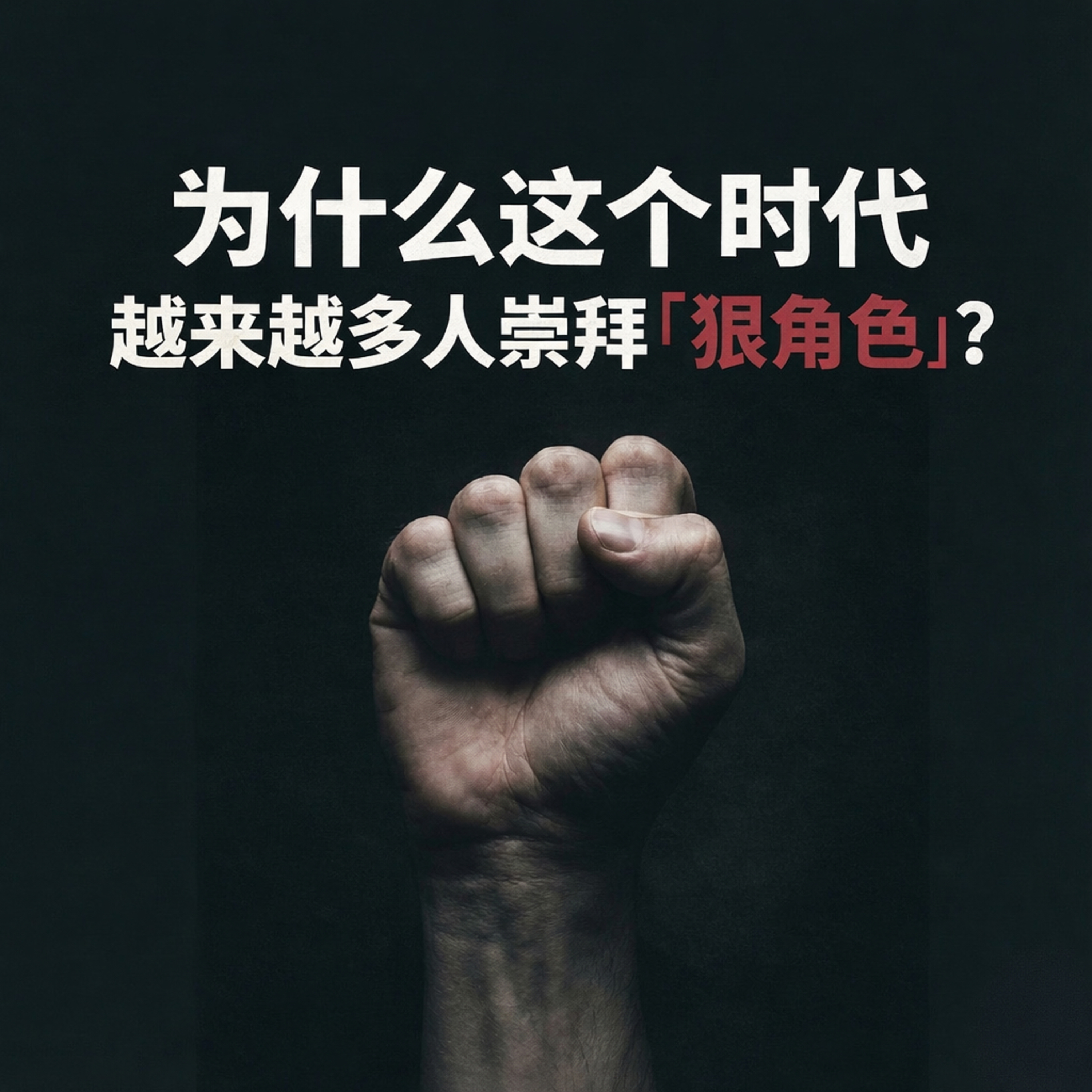 为什么这个时代，越来越多人崇拜“狠角色”？ episode artwork