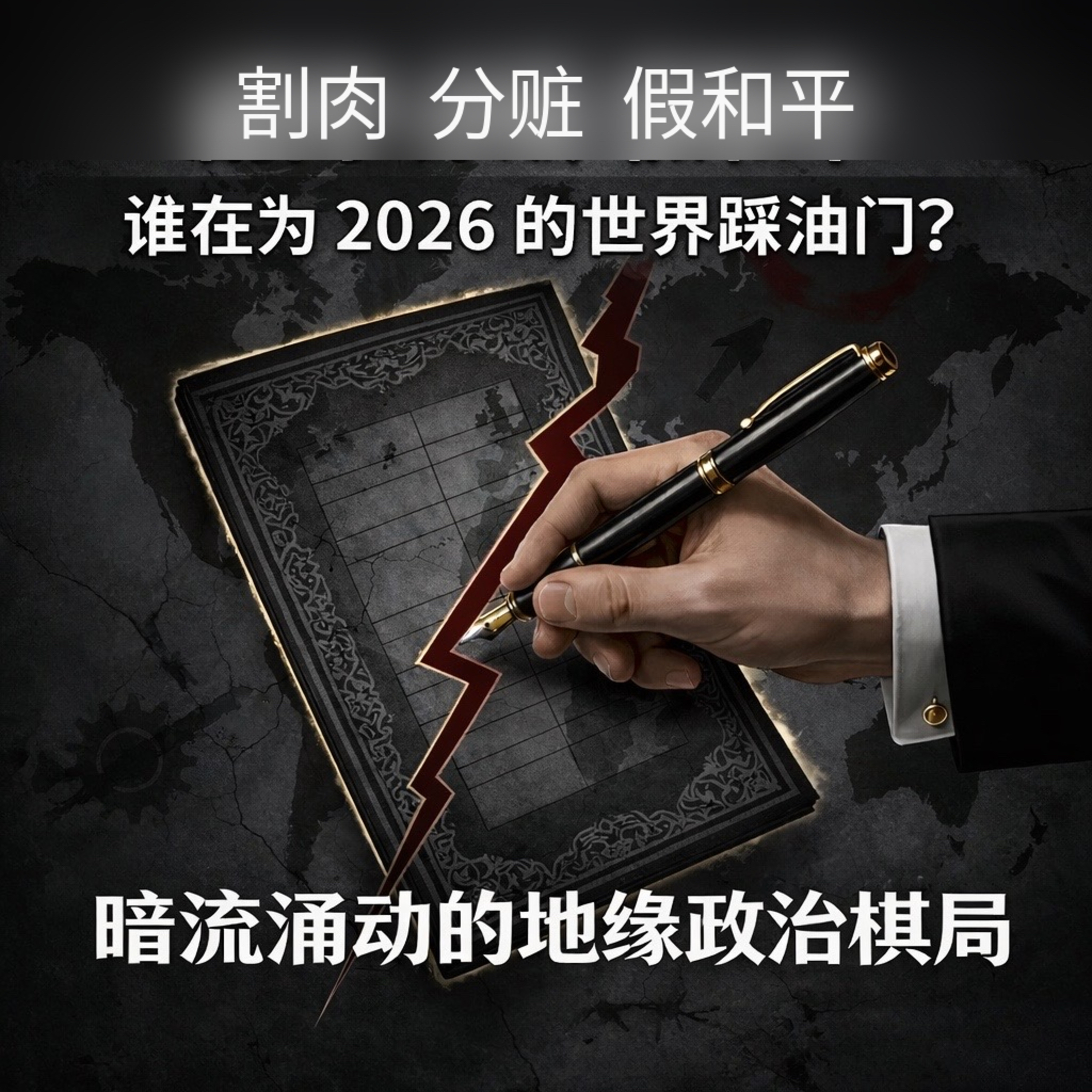割肉 分赃 假和平：谁在为 2026 的世界踩油门 episode artwork
