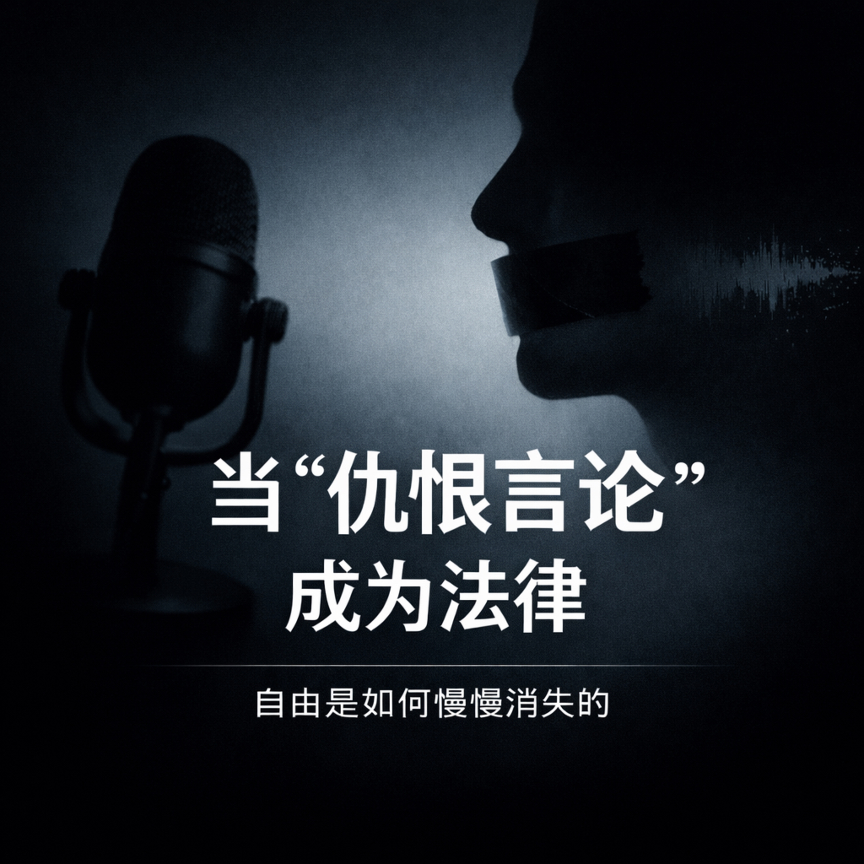 当“仇恨言论”成为法律 自由是如何慢慢消失的 episode artwork