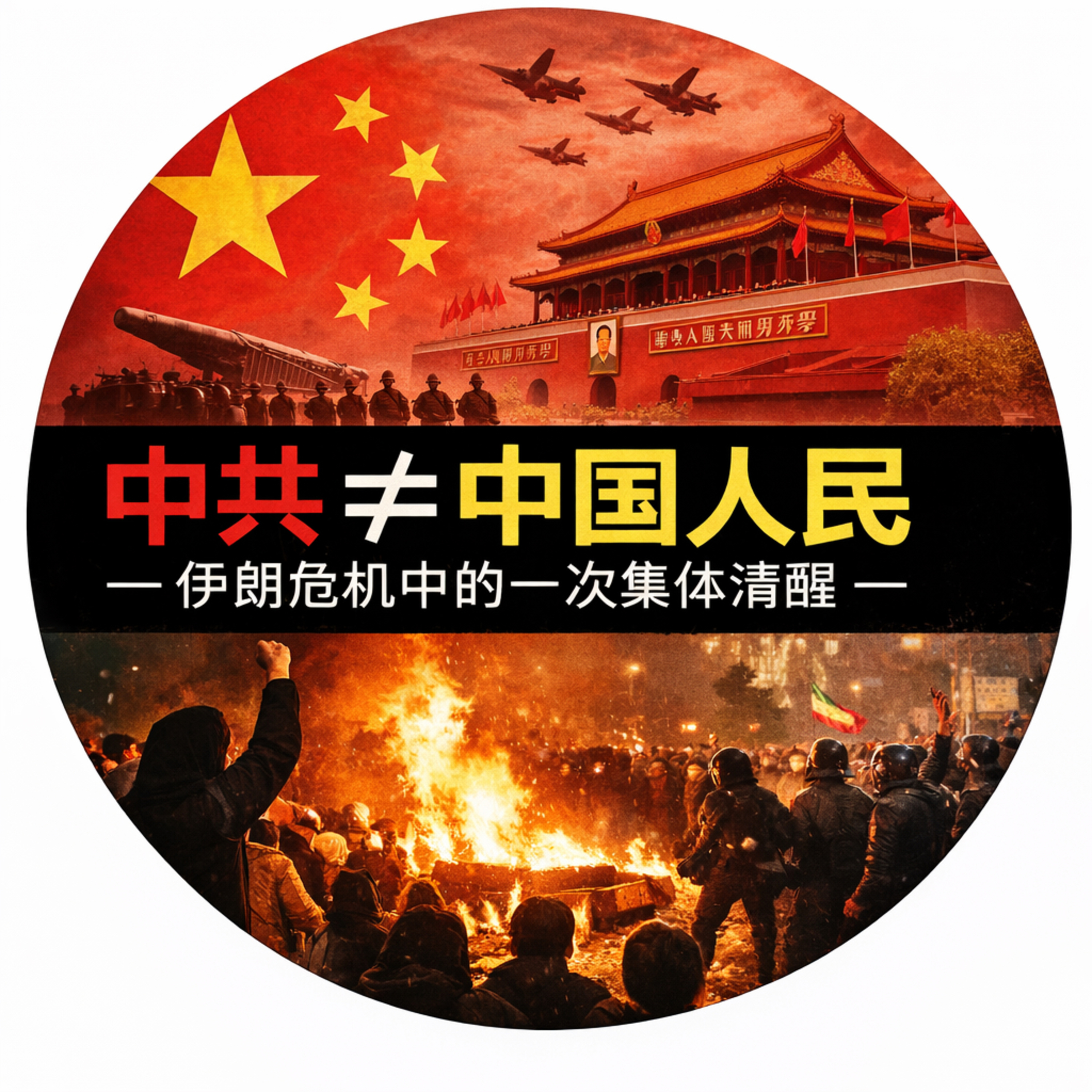 中共 ≠ 中国人民：伊朗危机中的一次集体清醒 episode artwork