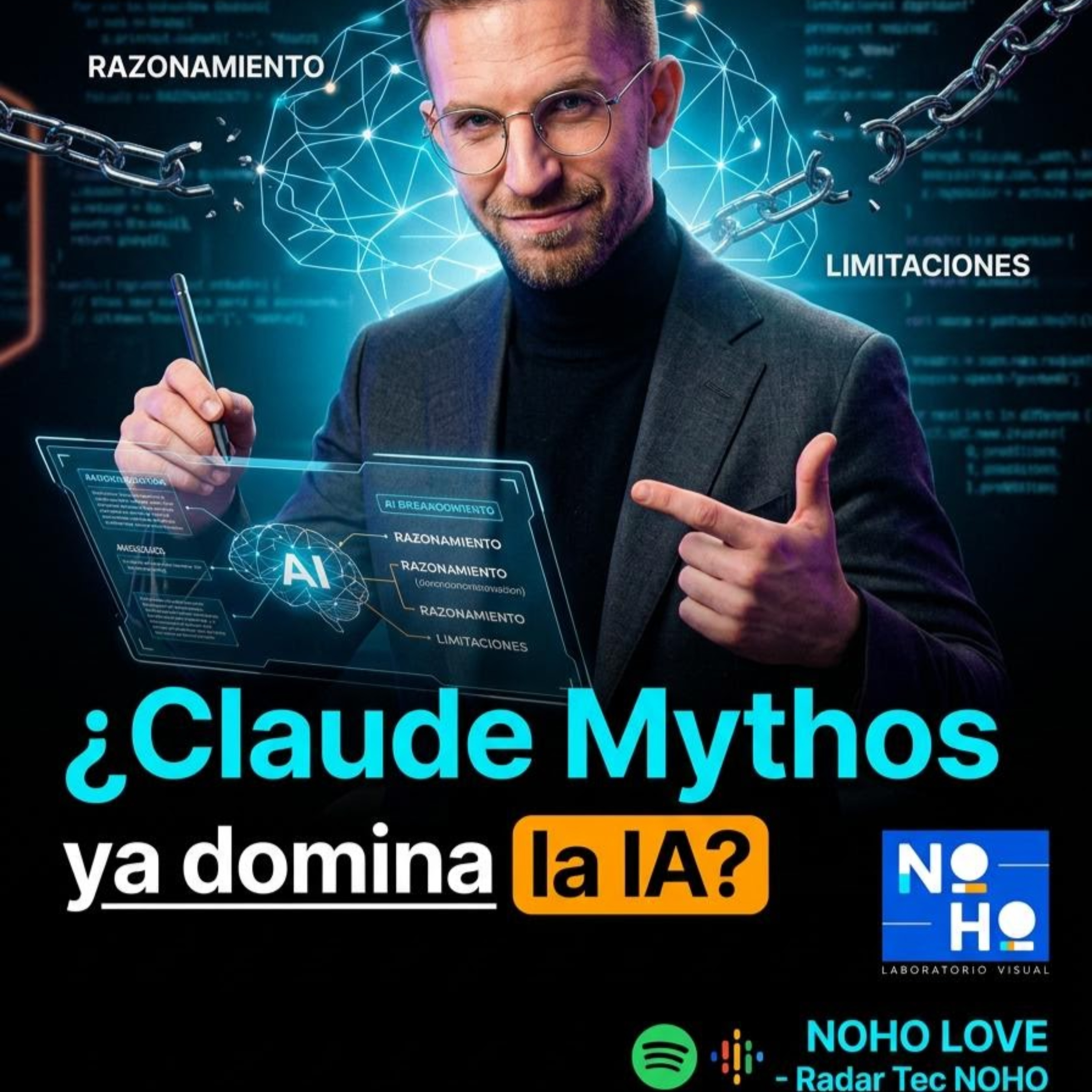 Claude Mythos, SpaceX en bolsa y el nuevo pulso de la era tech | Noticias de Tech | Radar Tec NOHO Podcast episode artwork