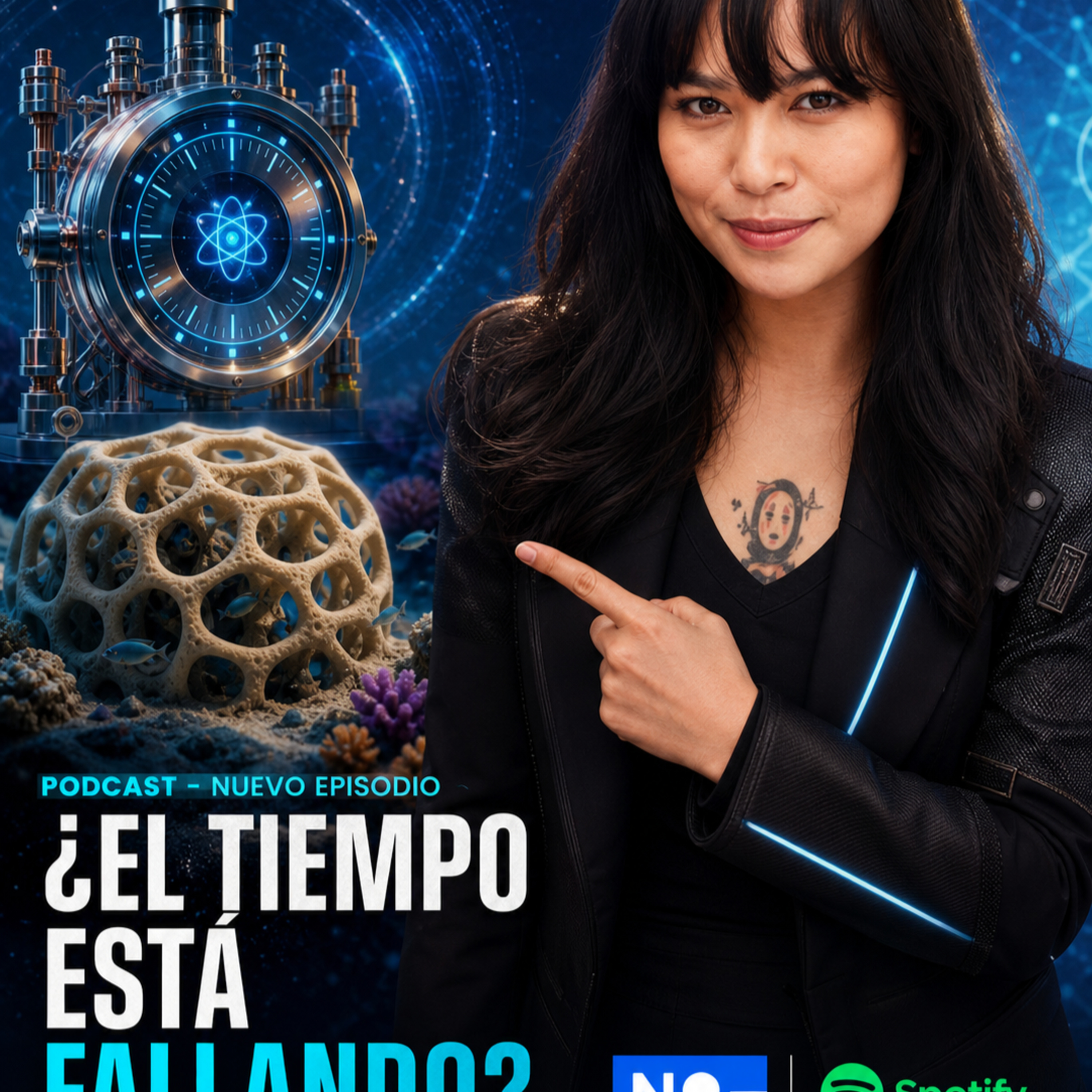 Del reloj nuclear a los arrecifes impresos: la ciencia que está rediseñando el futuro | Noticias de Avances Científicos | Radar Tec NOHO Podcast episode artwork