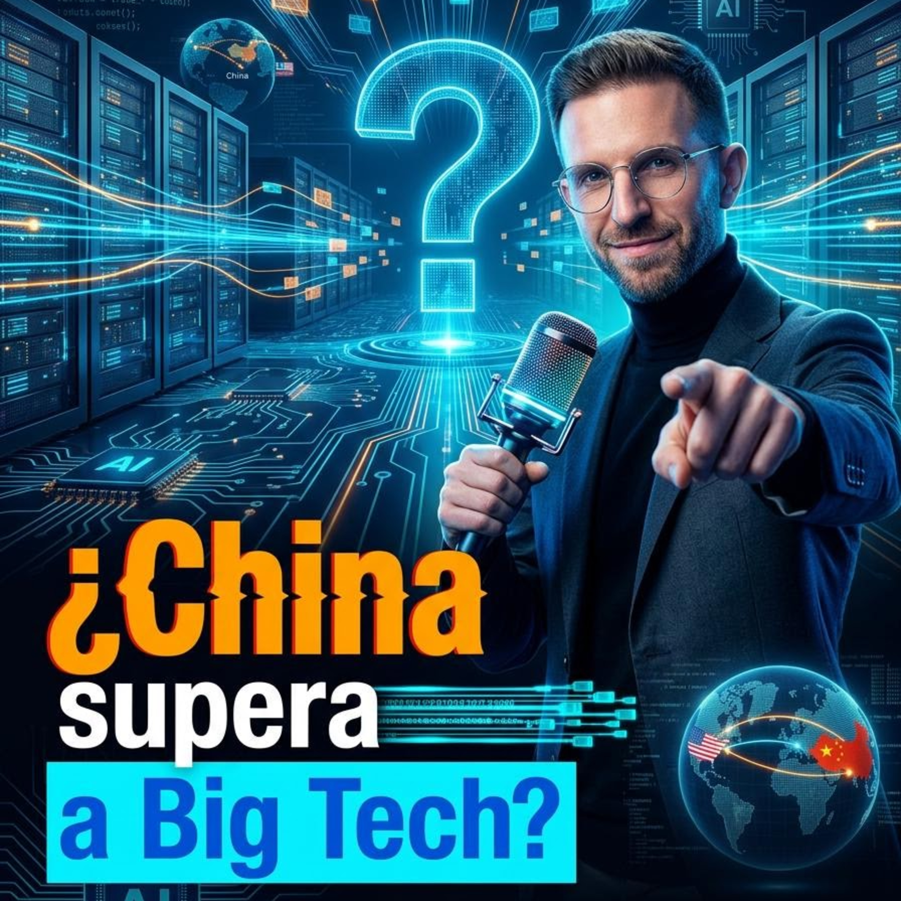 China le mete presión a Occidente y Big Tech se juega el futuro | Noticias de Tech | Radar Tec NOHO Podcast episode artwork