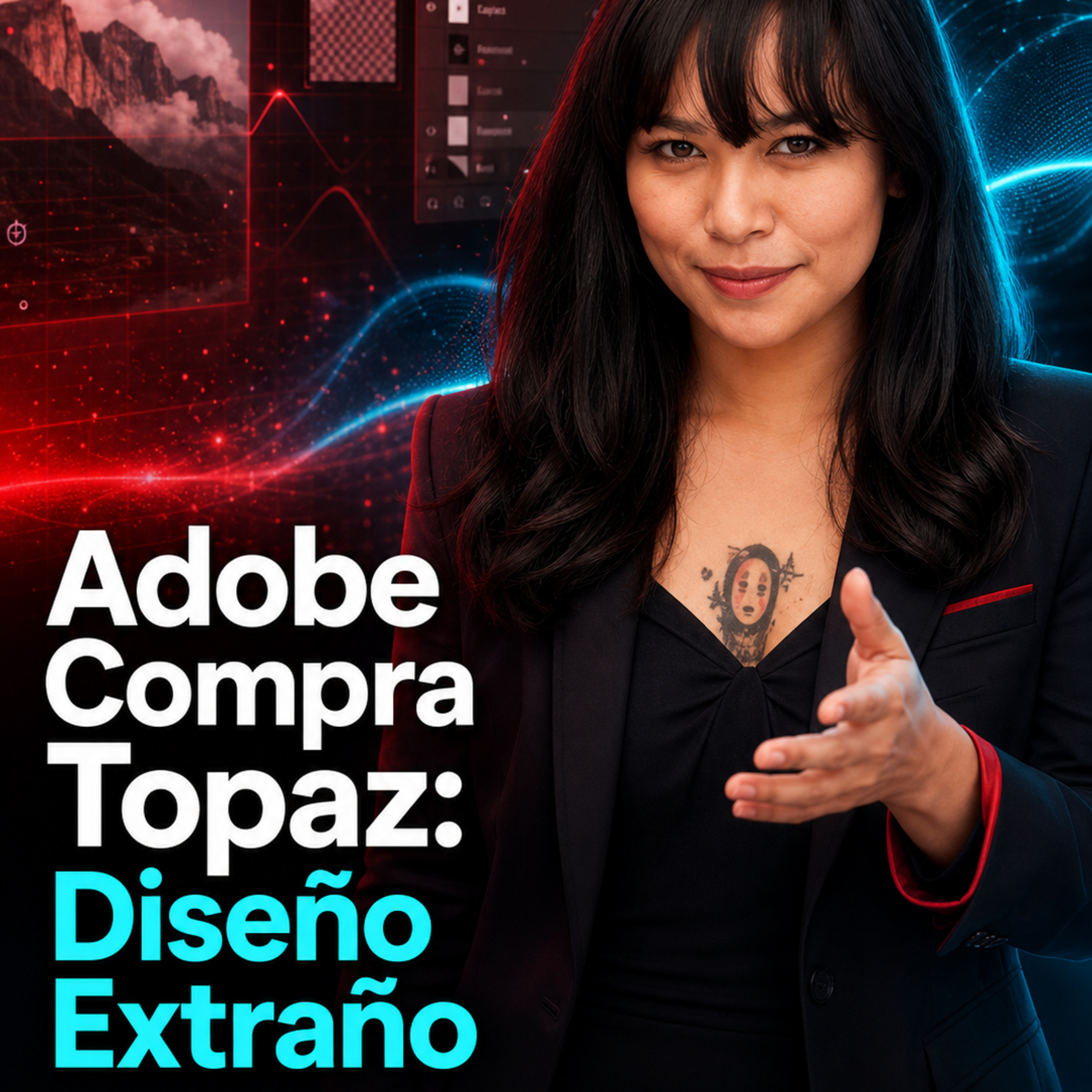 Adobe compra Topaz, Figma crece y el diseño se vuelve más extraño | Noticias de Design | Radar Tec NOHO Podcast episode artwork