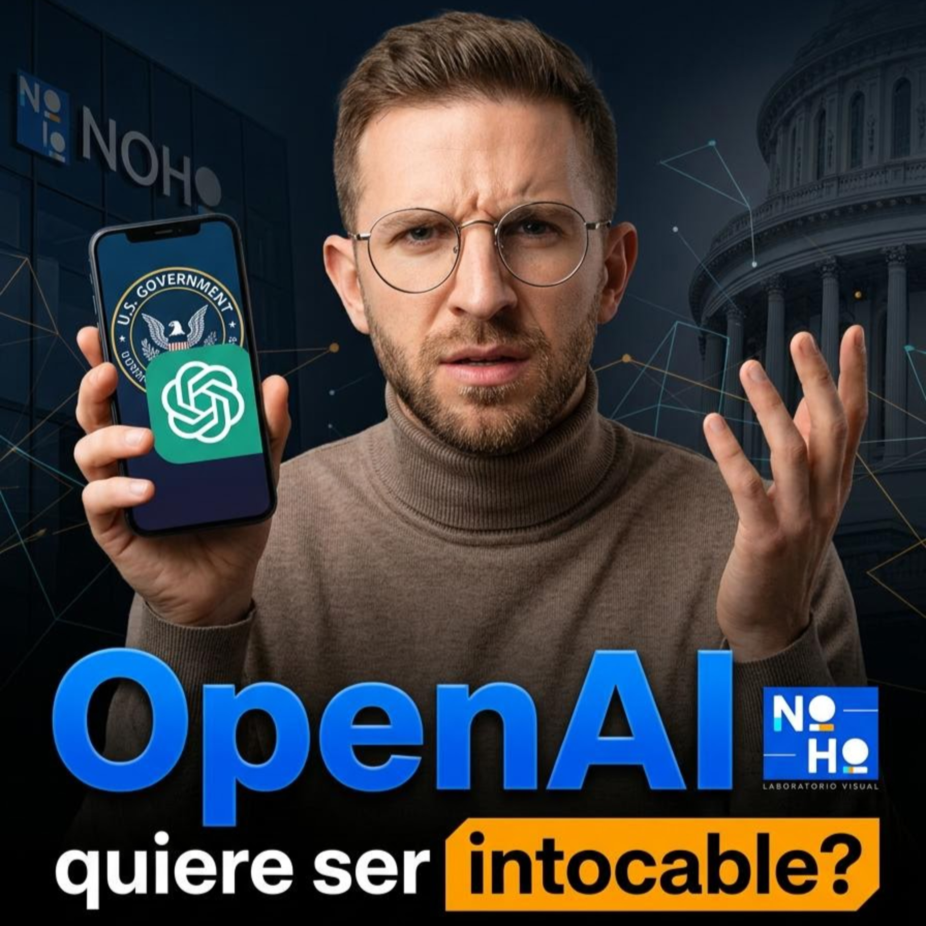 OpenAI quiere entrar al gobierno, los despidos se disparan y ya existe ransomware autónomo | Noticias de Tech | Radar Tec NOHO Podcast episode artwork