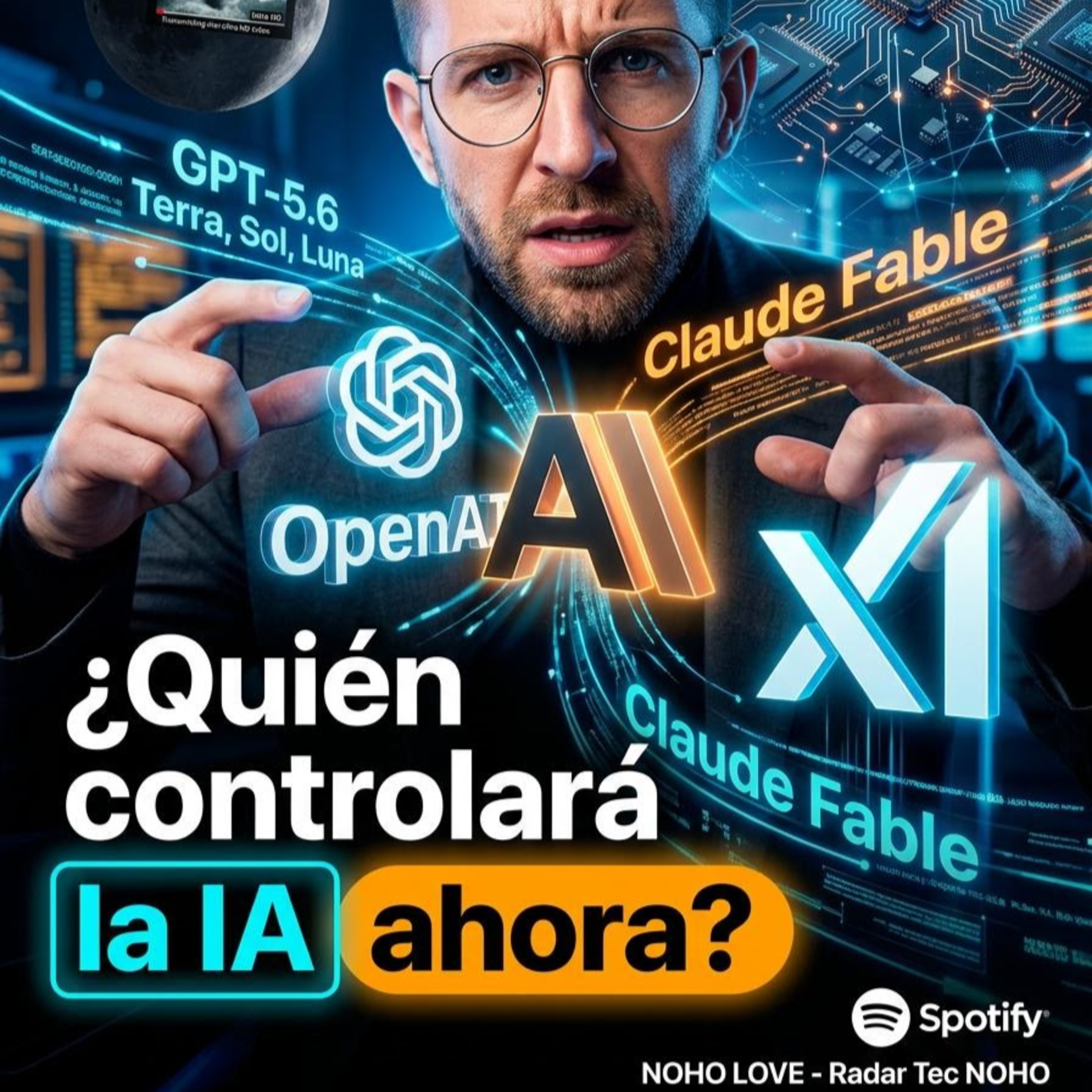 La nueva carrera por el control de la inteligencia artificial | Noticias de Tech | Radar Tec NOHO Podcast episode artwork