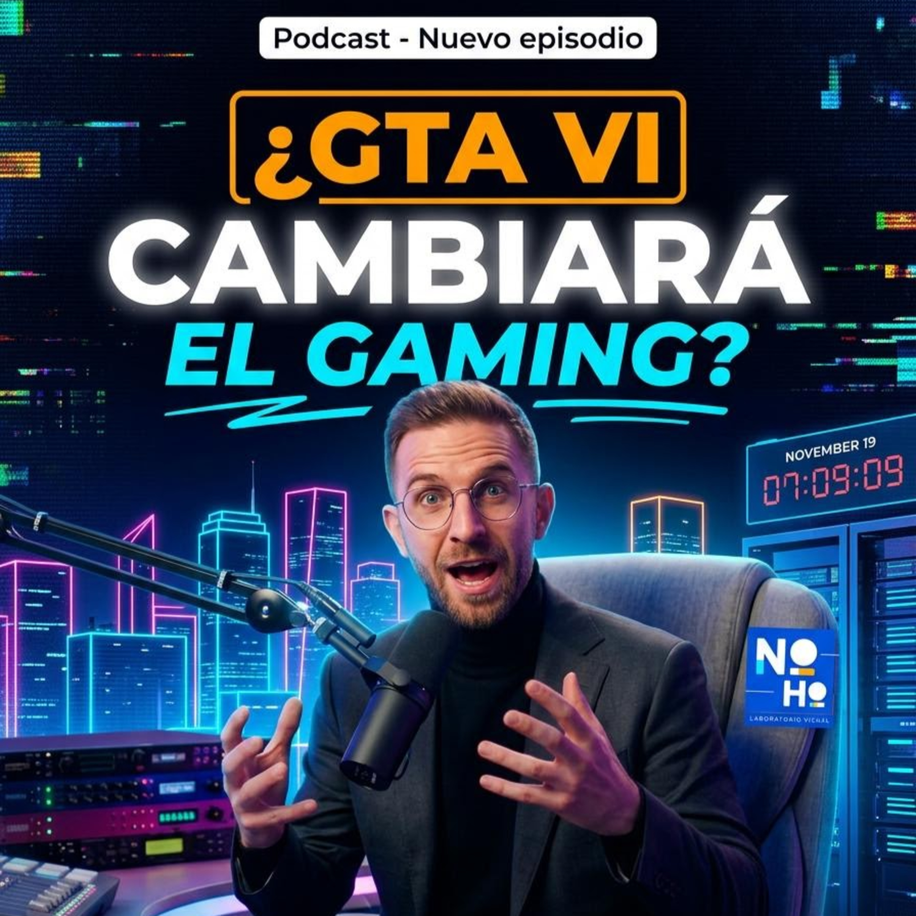 GTA VI ya tiene fecha y el gaming entra en una nueva era | Noticias de Gaming | Radar Tec NOHO Podcast episode artwork