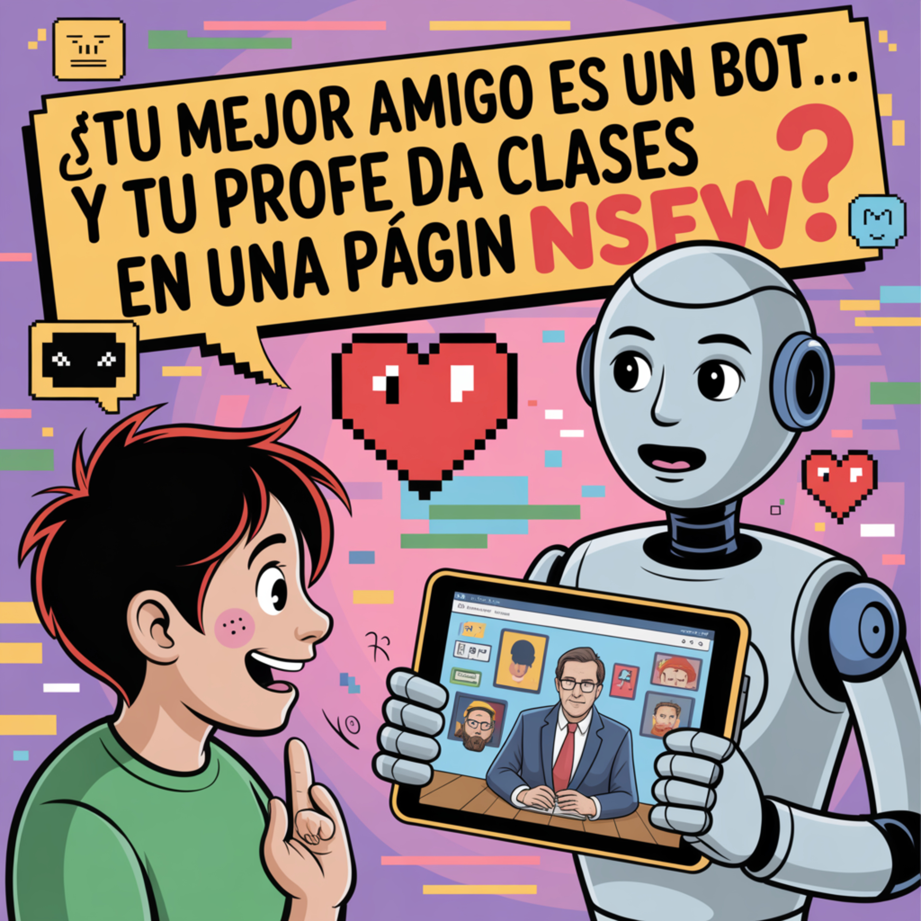 ¿Tu mejor amigo es un bot... y tu profe da clases en una página NSFW? episode artwork