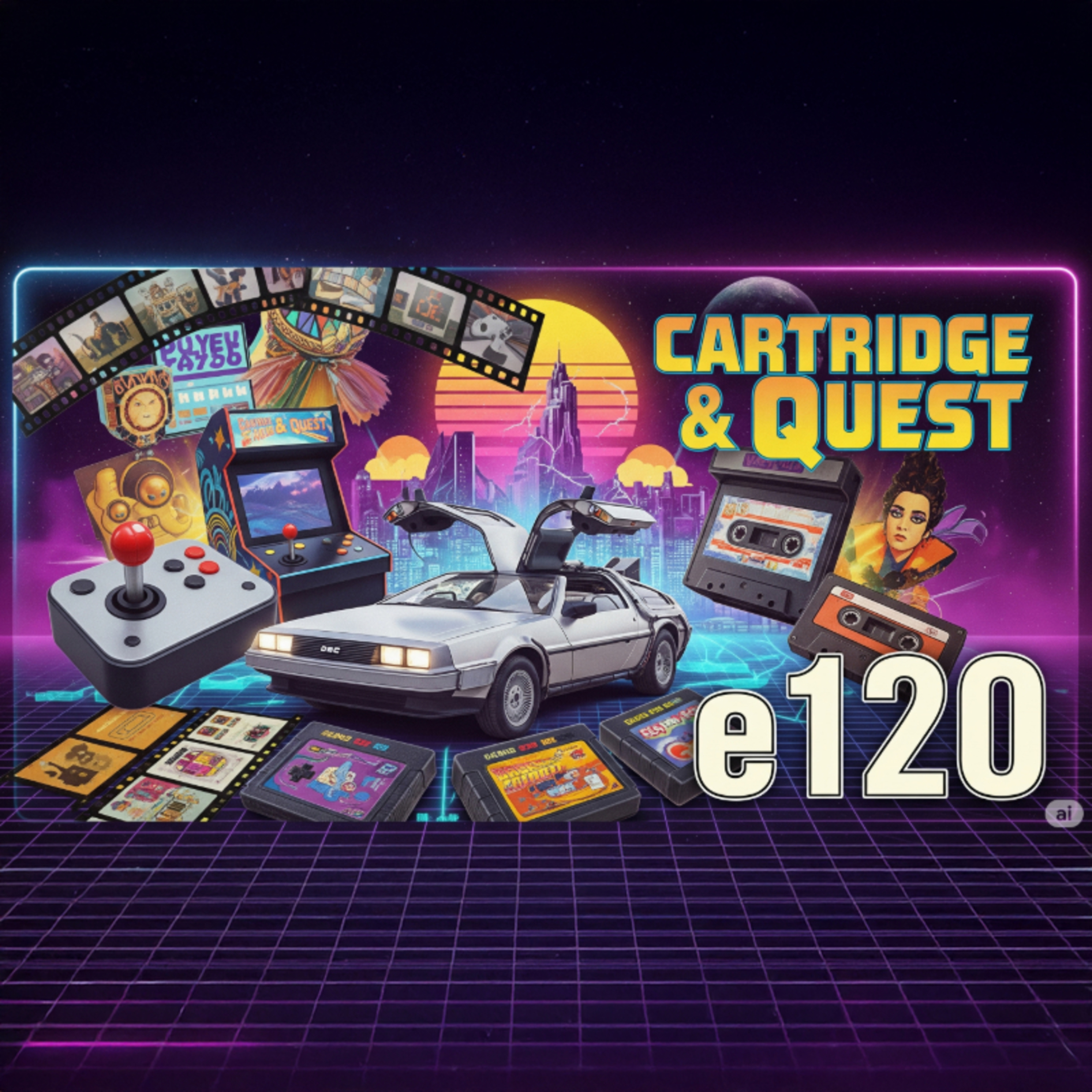 e120: DeLorean Dreams & Arcade Aspirations!